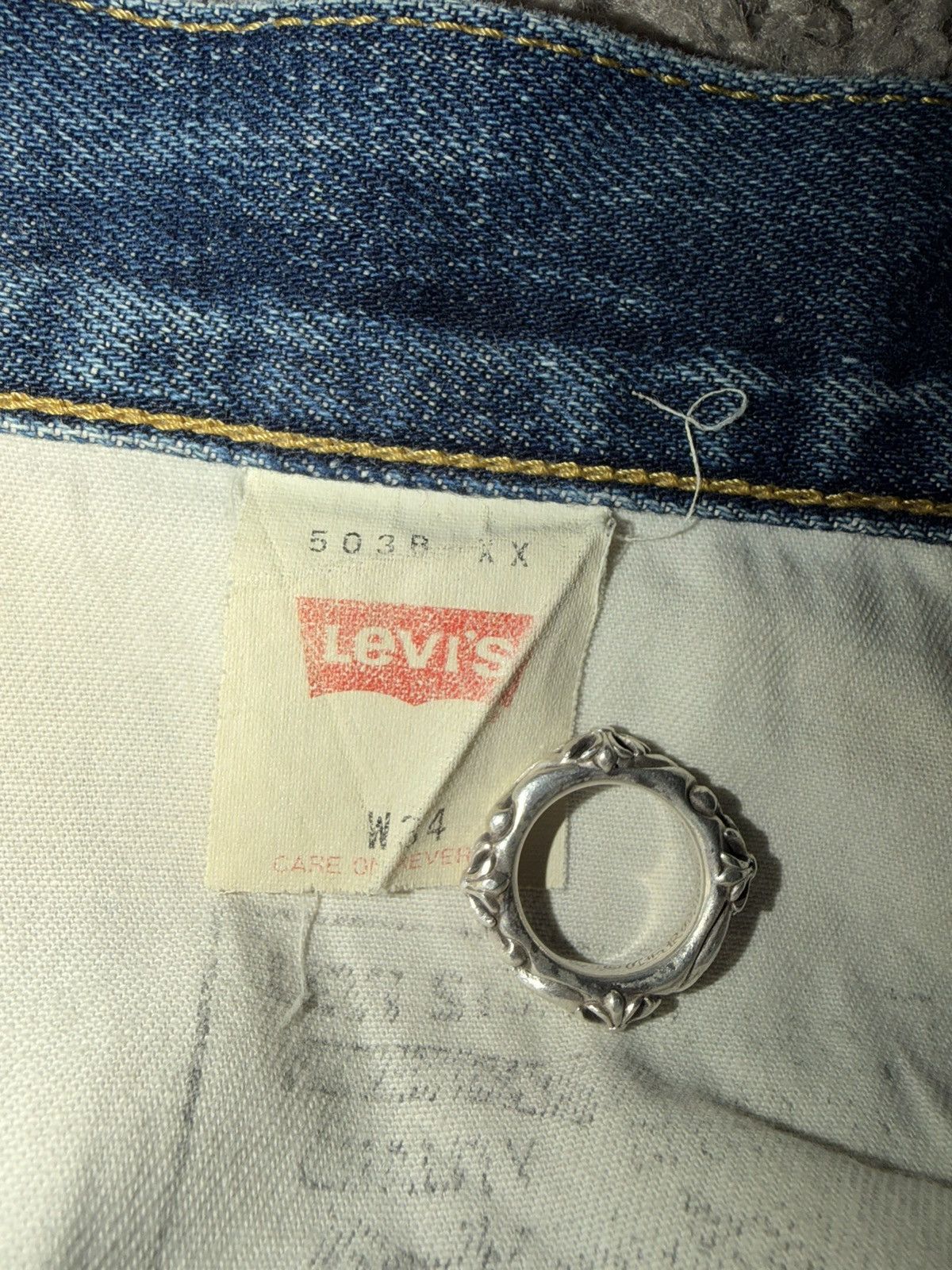 Levi's Vintage Clothing Vintage Selvedge Levi’s 503B-XX Big E Size US 32 / EU 48 - 8 Thumbnail