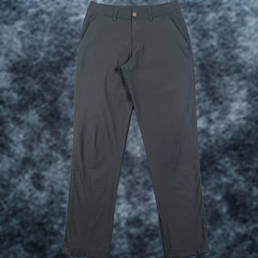 Lululemon Lululemon ABC Relaxed Fit Warpstreme Trouser Pants 30x31 Grey Performance M5AO7S Size US 30 / EU 46 - 1 Thumbnail