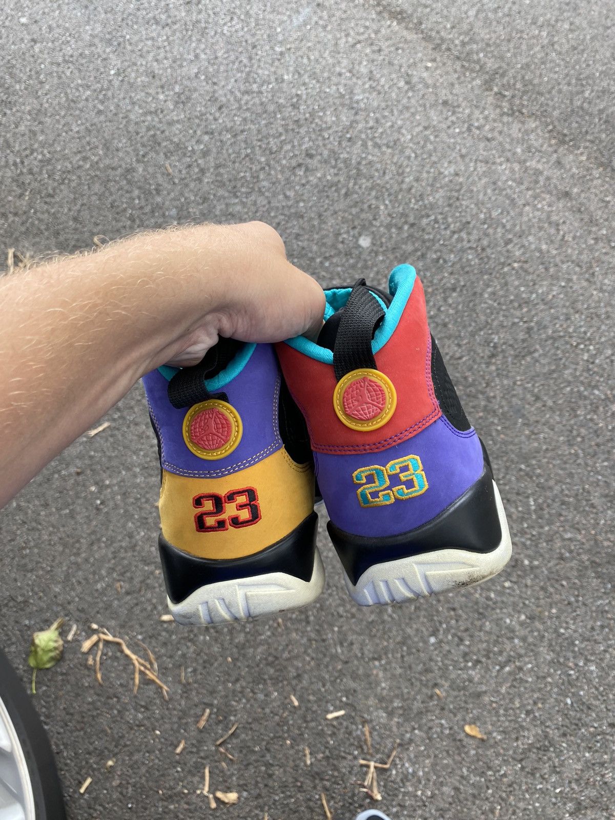 Jordan Brand Multi color 9s Size US 10.5 / EU 43-44 - 2 Thumbnail