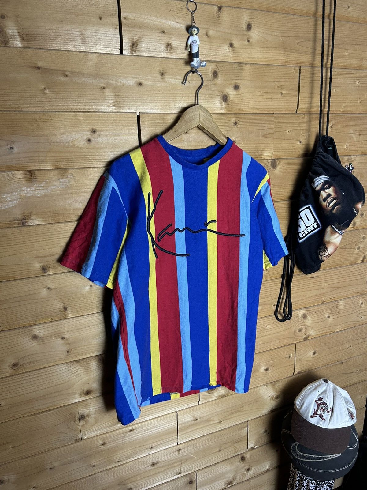 Karl Kani Karl Kani striped t shirt Size US S / EU 44-46 / 1 - 1 Thumbnail