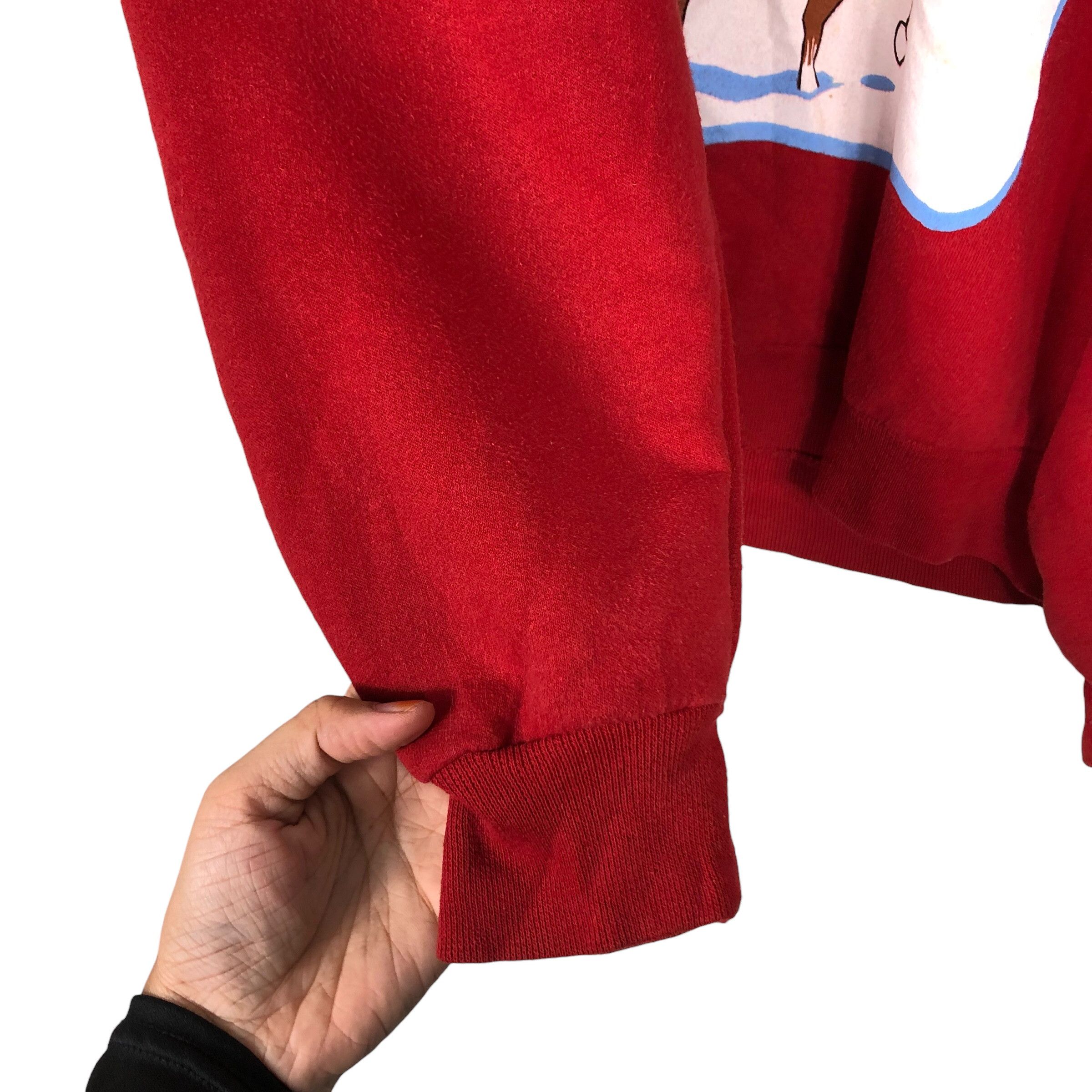 Vintage 📌Vintage Sweatshirt Peace on Earth Christmas Theme Size US M / EU 48-50 / 2 - 10 Thumbnail