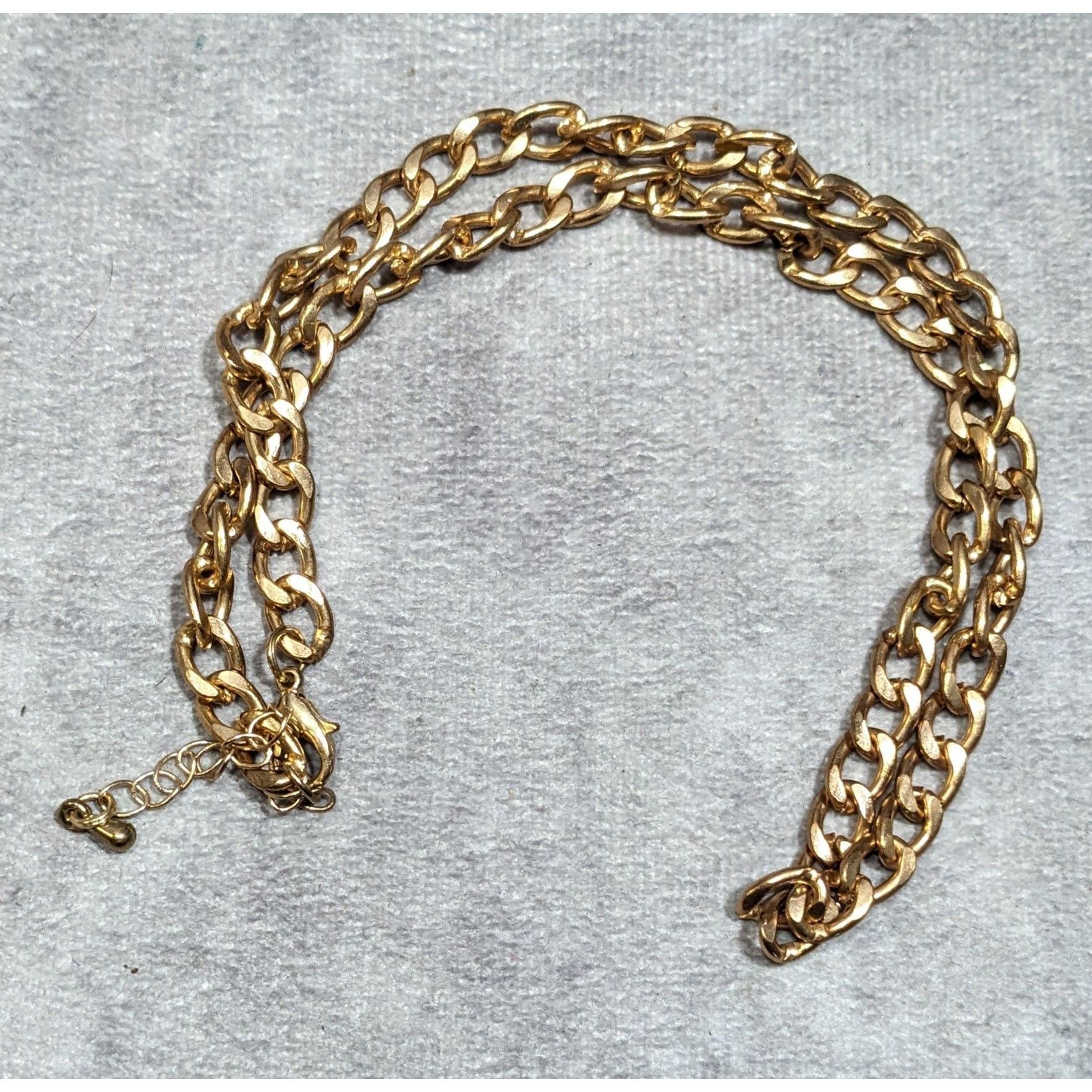 Other Classic Casual Gold Tone Curb Chain Necklace Size ONE SIZE - 6 Thumbnail