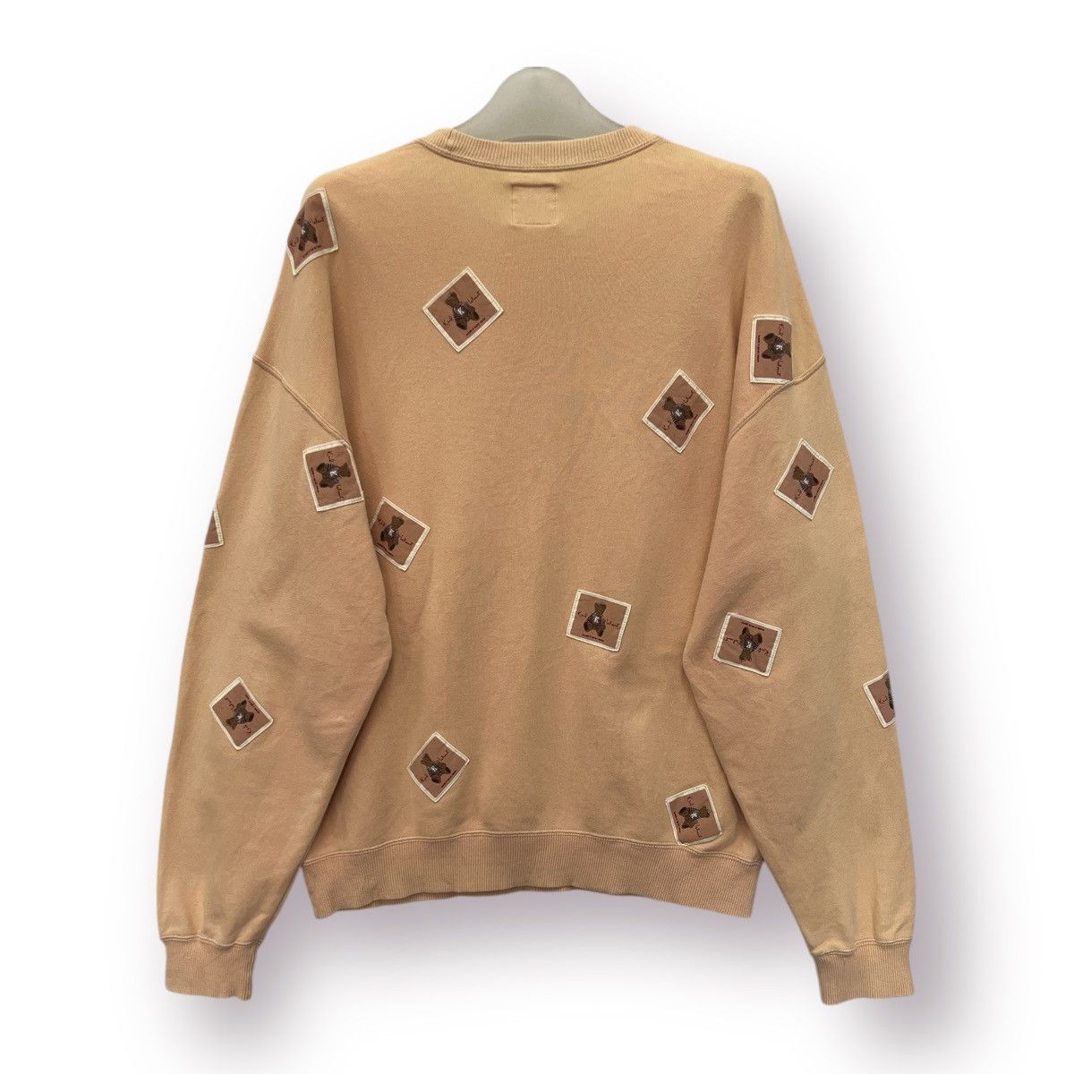 Japanese Brand × Karl Helmut × Vintage 🔥 Karl Helmut Faded multi patch Sweatshirt - M Size US M / EU 48-50 / 2 - 10 Thumbnail