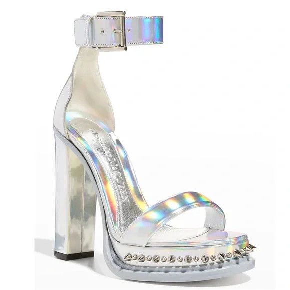 Alexander McQueen o1y0225 Sandals in Multicolor Size US 10 / IT 40 - 2 Thumbnail