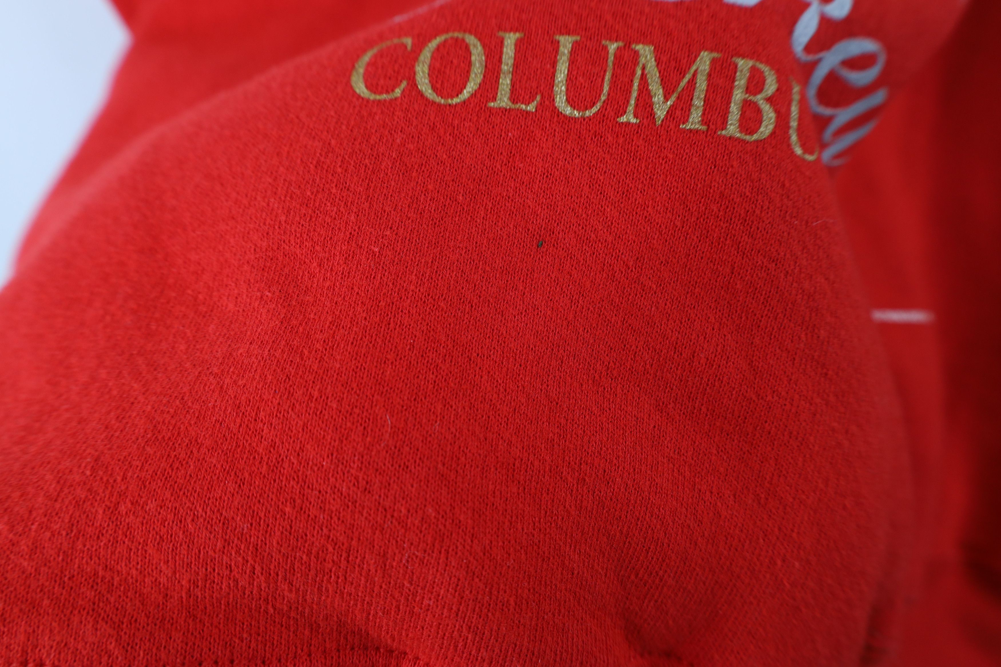 Vintage Vintage 90s Ohio State University Crewneck Sweatshirt USA Size US XXL / EU 58 / 5 - 8 Thumbnail