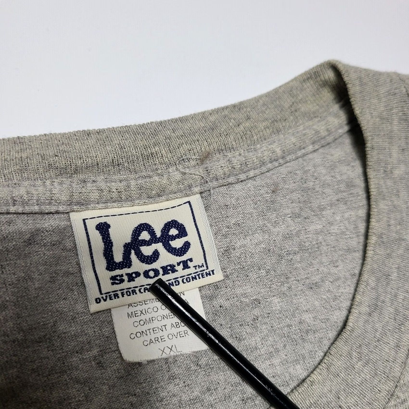 Lee VINTAGE Boston Red Sox Baseball American League 2XL Gray Long Sleeve Shirt Mens Crew Neck Sports 2000s Size US XXL / EU 58 / 5 - 5 Thumbnail