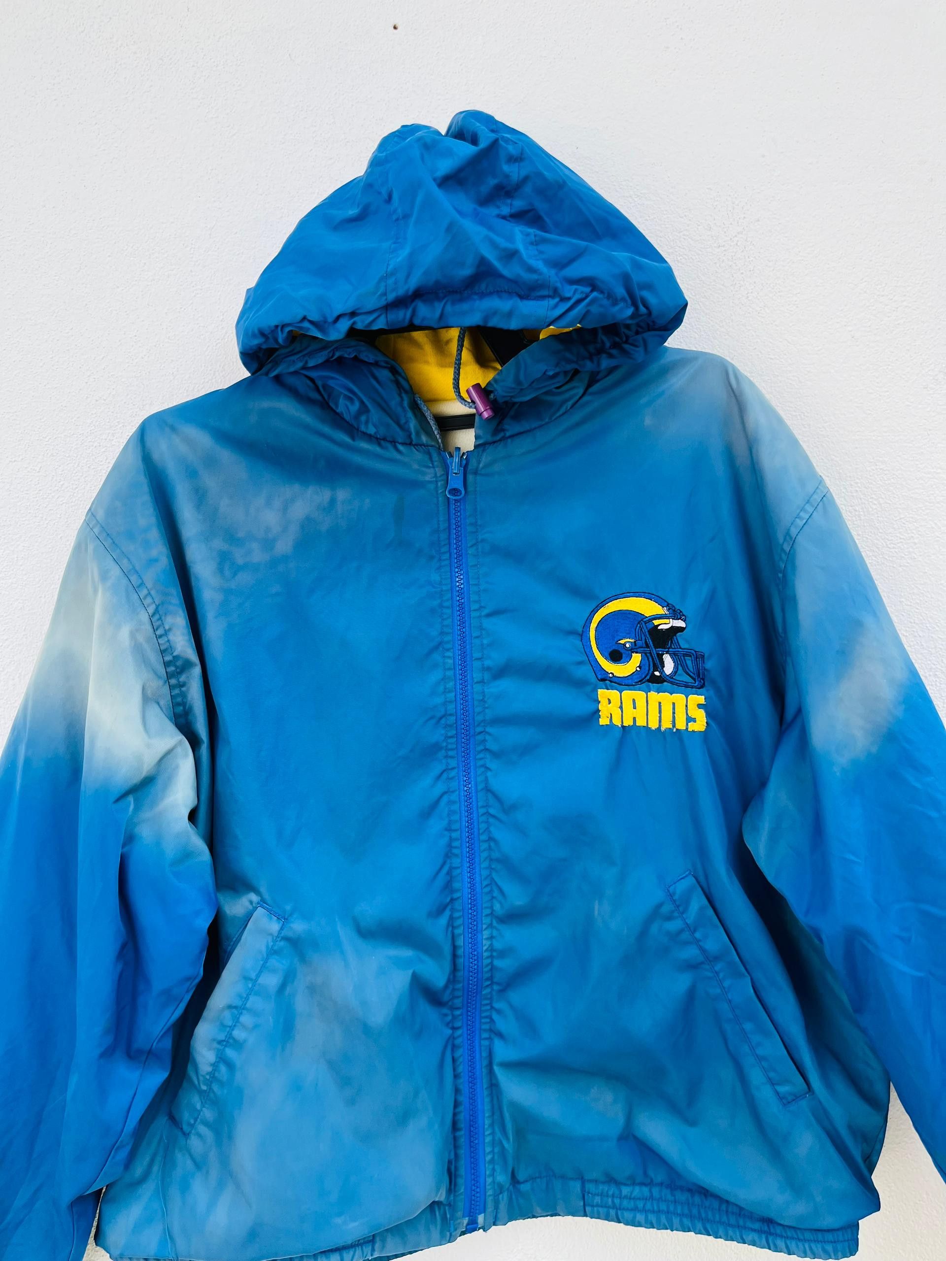 Starter Vintage Reverse 80S Rams Starter Hip Hop Streetwear Style Size US L / EU 52-54 / 3 - 3 Thumbnail