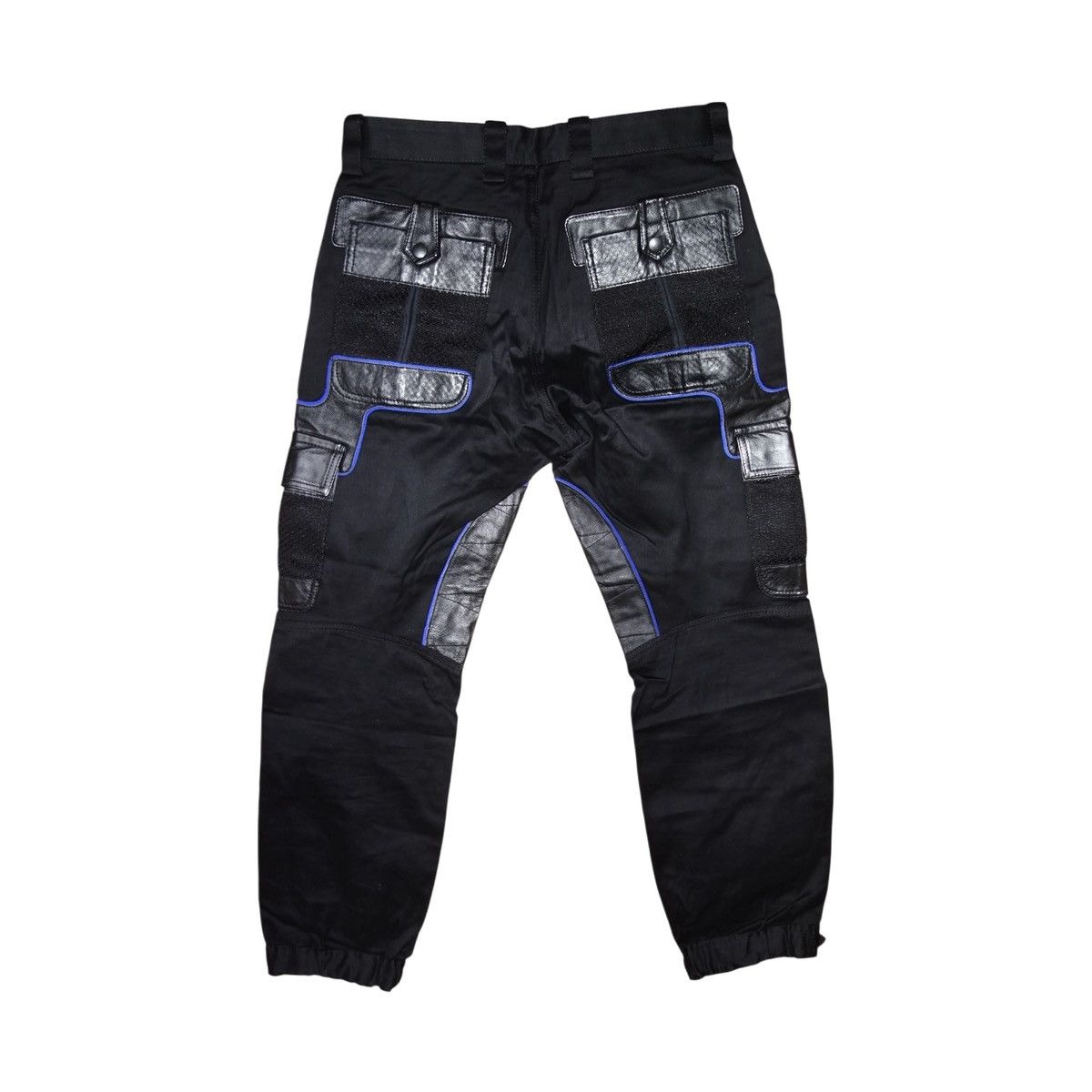 Issey Miyake Issey Miyake cargo leather biker pants Size US 32 / EU 48 - 2 Thumbnail