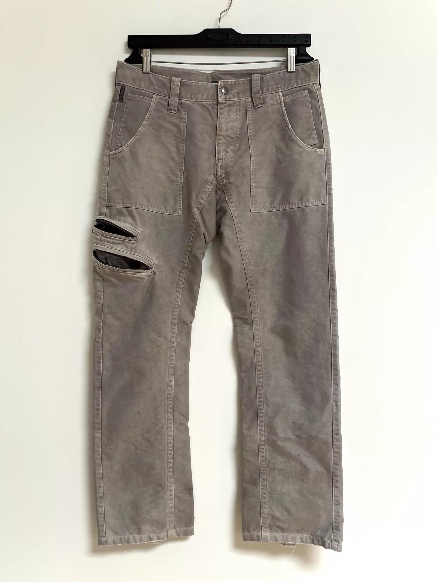 Armani Exchange Armani Exchange 00ss Vintage Canvas Cargo Pants 32 Size US 32 / EU 48 - 1 Thumbnail