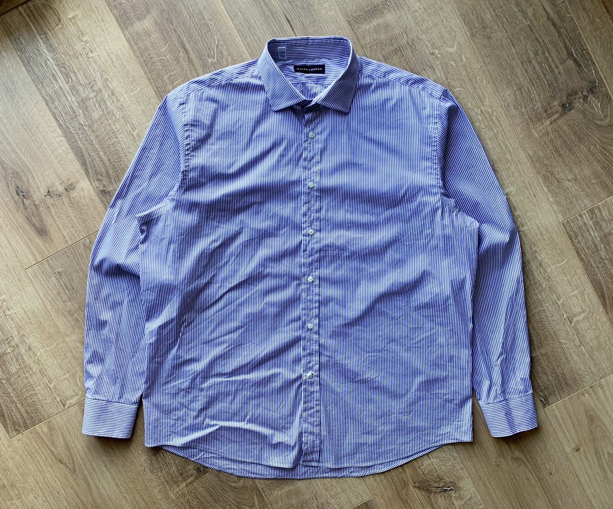 Ralph Lauren Black Label Ralph Lauren Black label striped shirt Size US XL / EU 56 / 4 - 1 Thumbnail