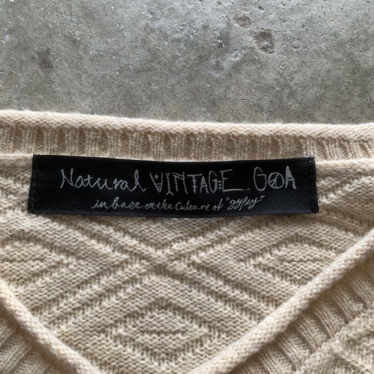 GOA Natural Vintage Goa archive wool knitwear Size US L / EU 52-54 / 3 - 5 Thumbnail