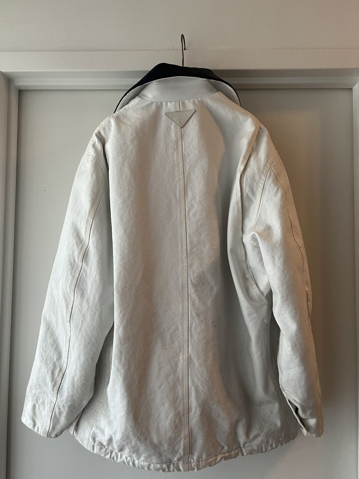 Prada Prada FW24 oversized cotton Jacket Size US XS / EU 42 / 0 - 3 Thumbnail