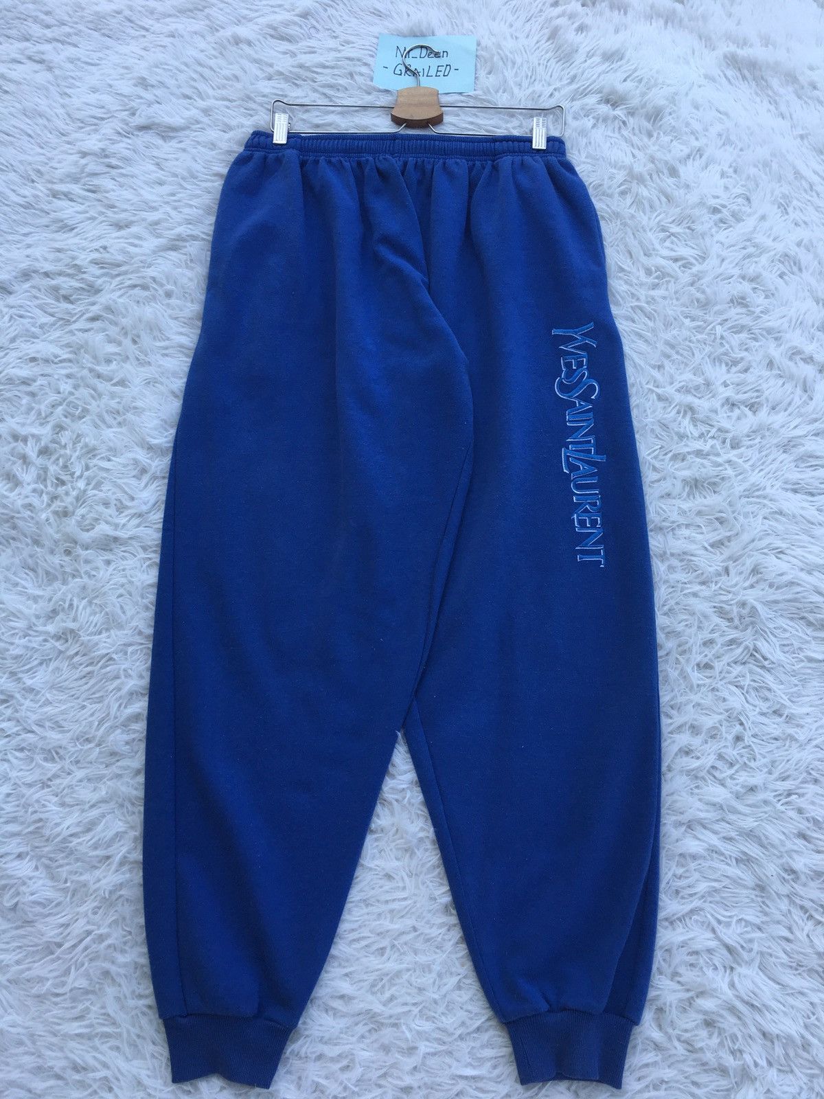 Yves Saint Laurent Rare Vintage Yves Saint Laurent YSL Sweatpant Size US 28 / EU 44 - 4 Thumbnail