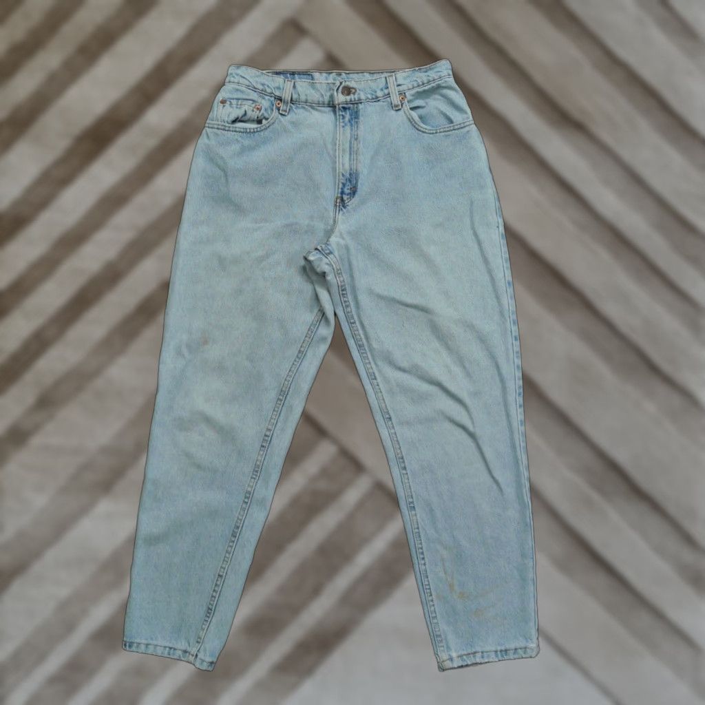 Levi's **VINTAGE LEVI'S 90S 12P PETITE BLUE DENIM JEANS RELAXED FIT** User: Vintage Levi's 90s 12P Petite Blue Denim Jeans Relaxed Fit Size 30" / US 8 / IT 44 - 1 Thumbnail