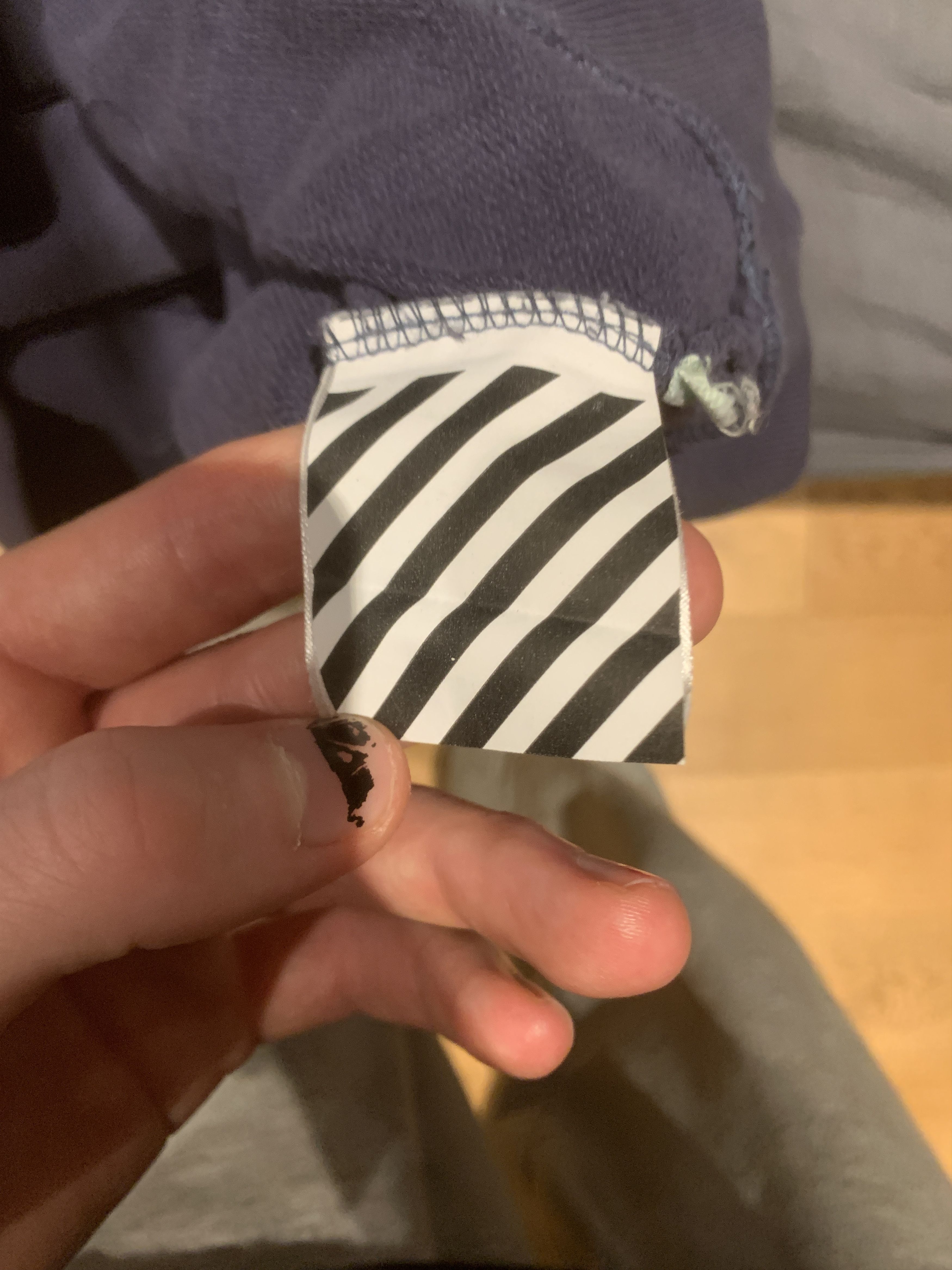 Off-White Off White Blue Caravaggio Hoodie Size US L / EU 52-54 / 3 - 7 Thumbnail