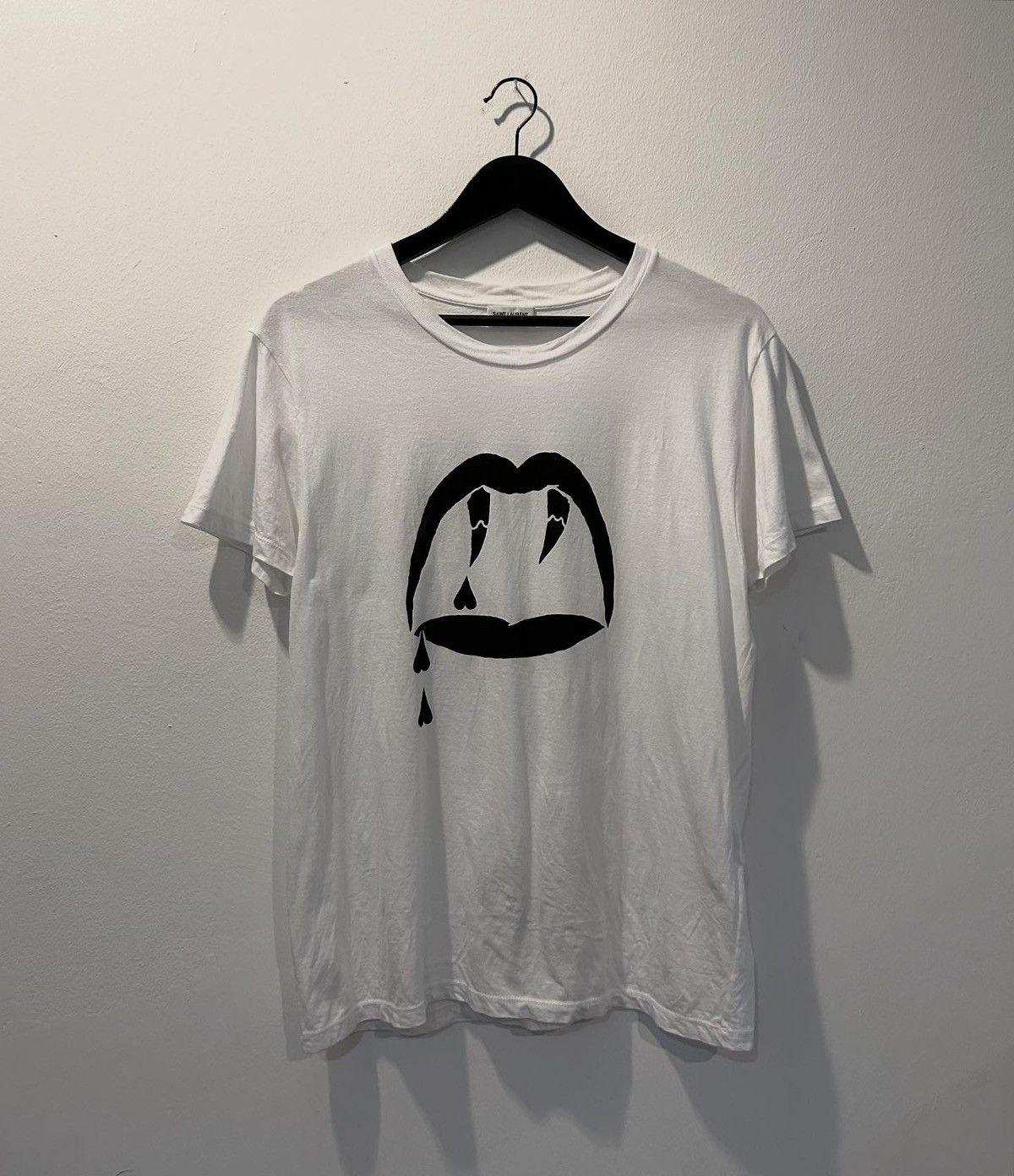 saint laurent paris 2015 ブラッドラスター　tシャツ Saint Laurent Paris Tシャツ・カットソー メンズ サンローラン