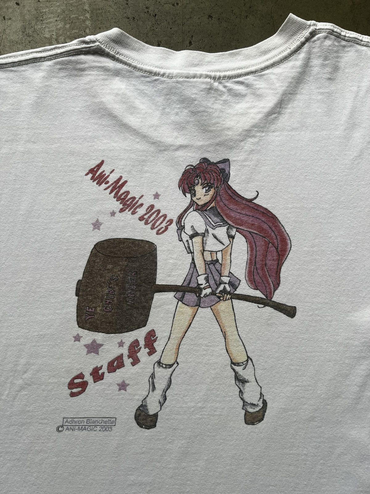 Vintage 2003 Ani-Magic Expo Anime Tee Shirt Sailor Moon Akira Lain Size US L / EU 52-54 / 3 - 1 Thumbnail
