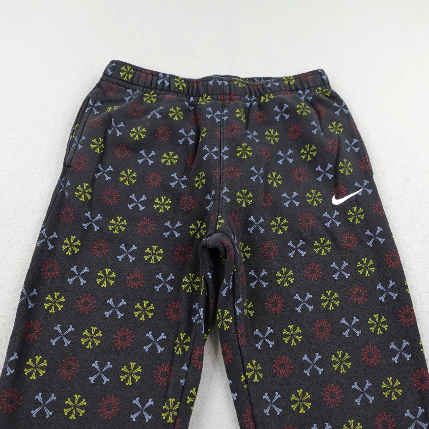 Nike Nike Pants Mens Medium Black Club Fleece Monogram Joggers Sweats Sweatpants Gym Size US 31 - 2 Thumbnail