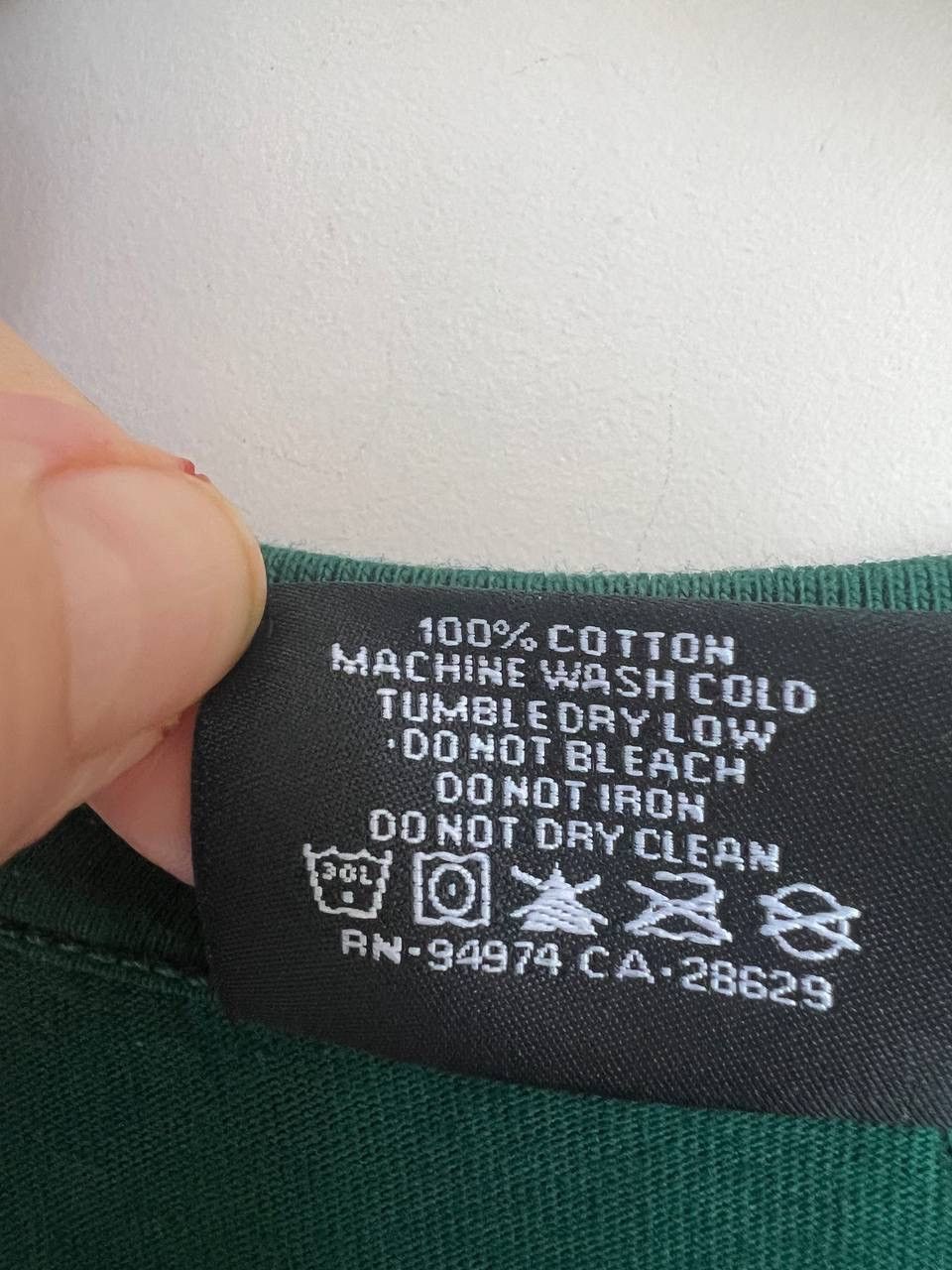 Stussy Stussy men's t-shirt with logo green size XL Size US L / EU 52-54 / 3 - 5 Thumbnail