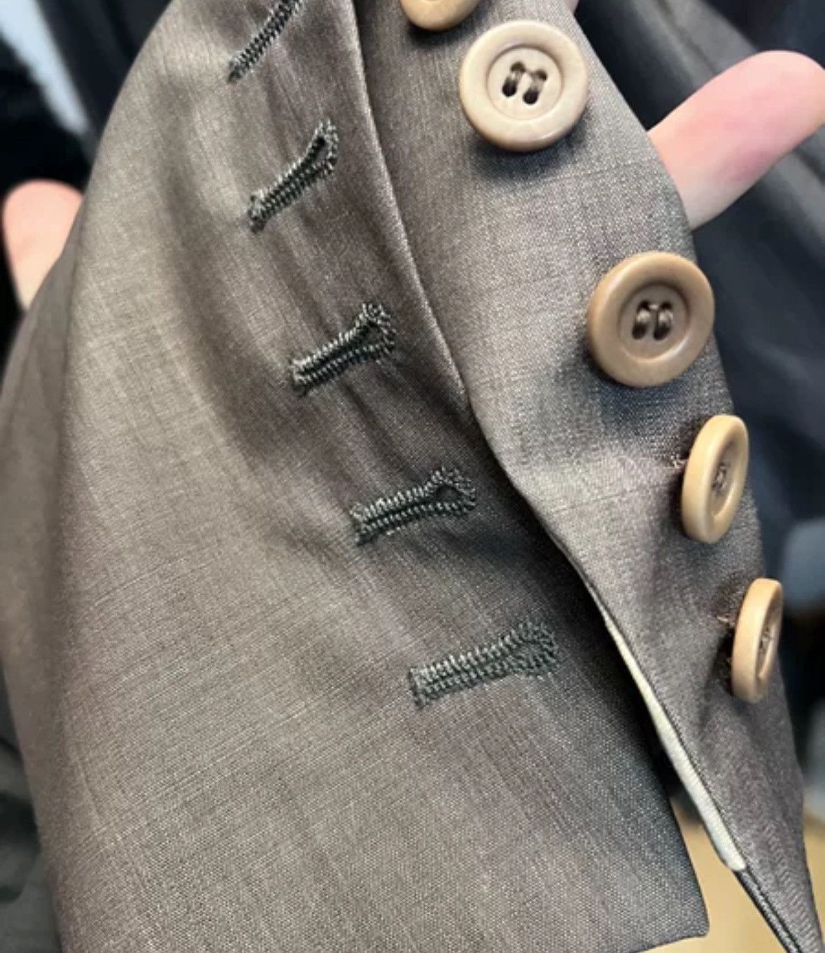 Rick Owens Rick Owens grey slim fit suit jacket2412-Nextarrow Size US XS / EU 42 / 0 - 5 Thumbnail