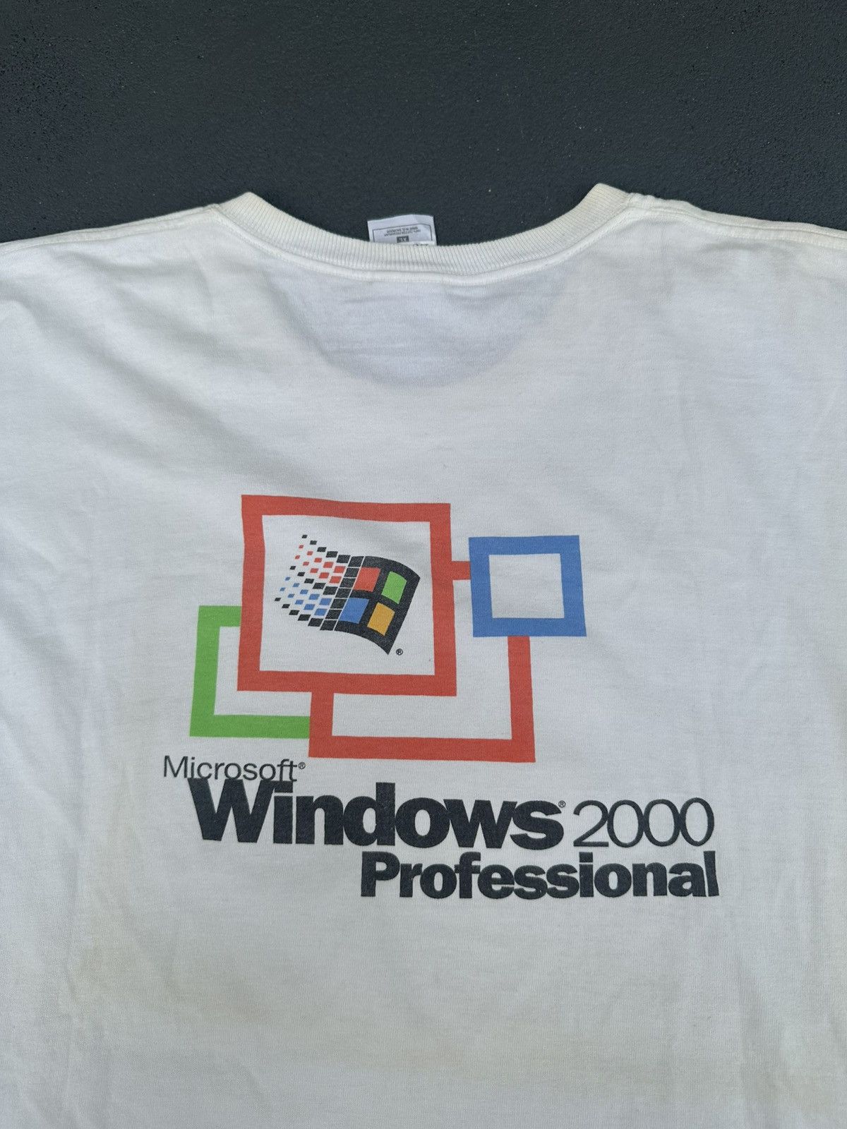 Microsoft Rare!!! Vintage 2000s Microsoft Windows Promo Tee Size US XL / EU 56 / 4 - 3 Thumbnail