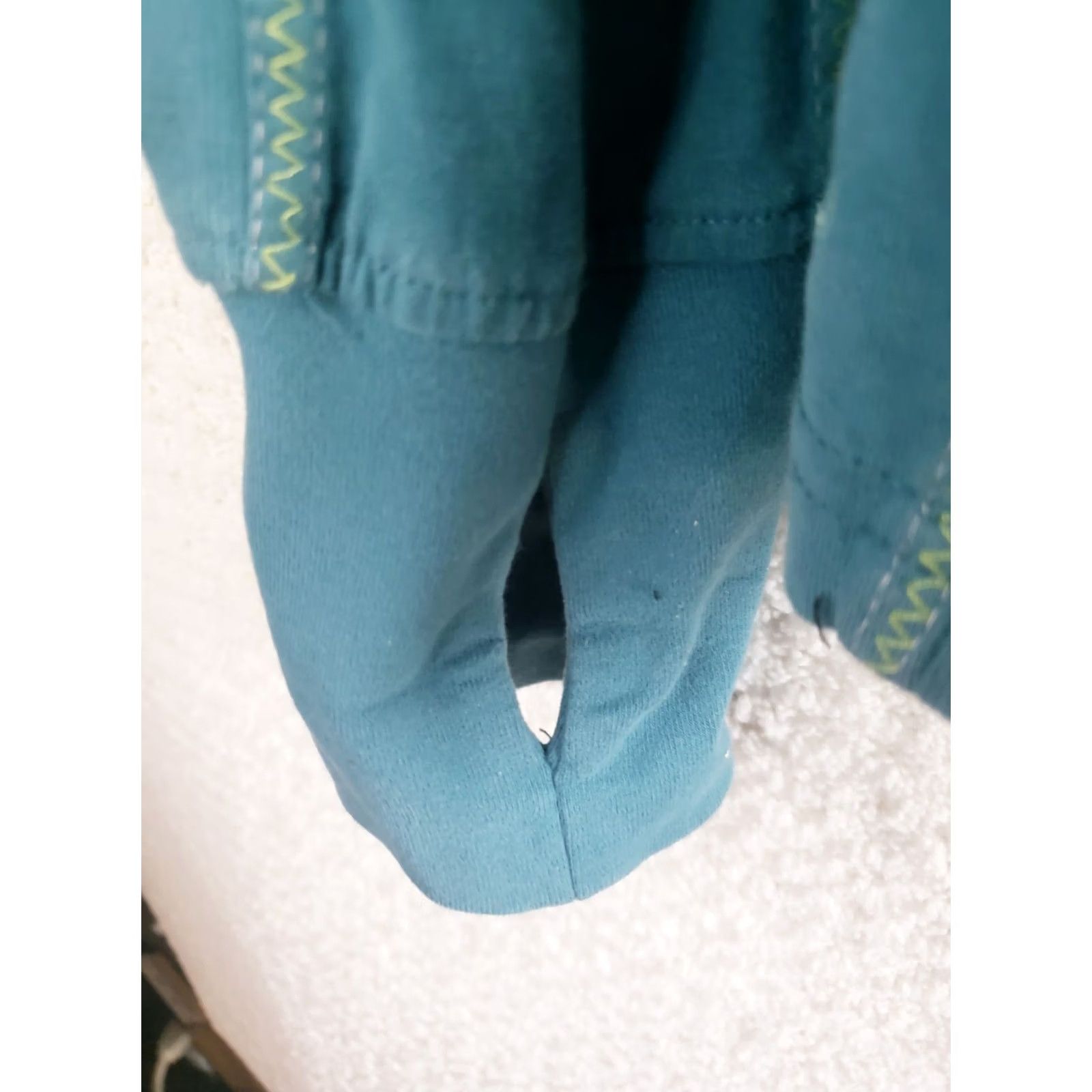 Vintage Kuhl Jacket M Kember Full Zip Turquoise Blue Green Organic Cotton Womens Medium Regular Size M / US 6-8 / IT 42-44 - 5 Thumbnail