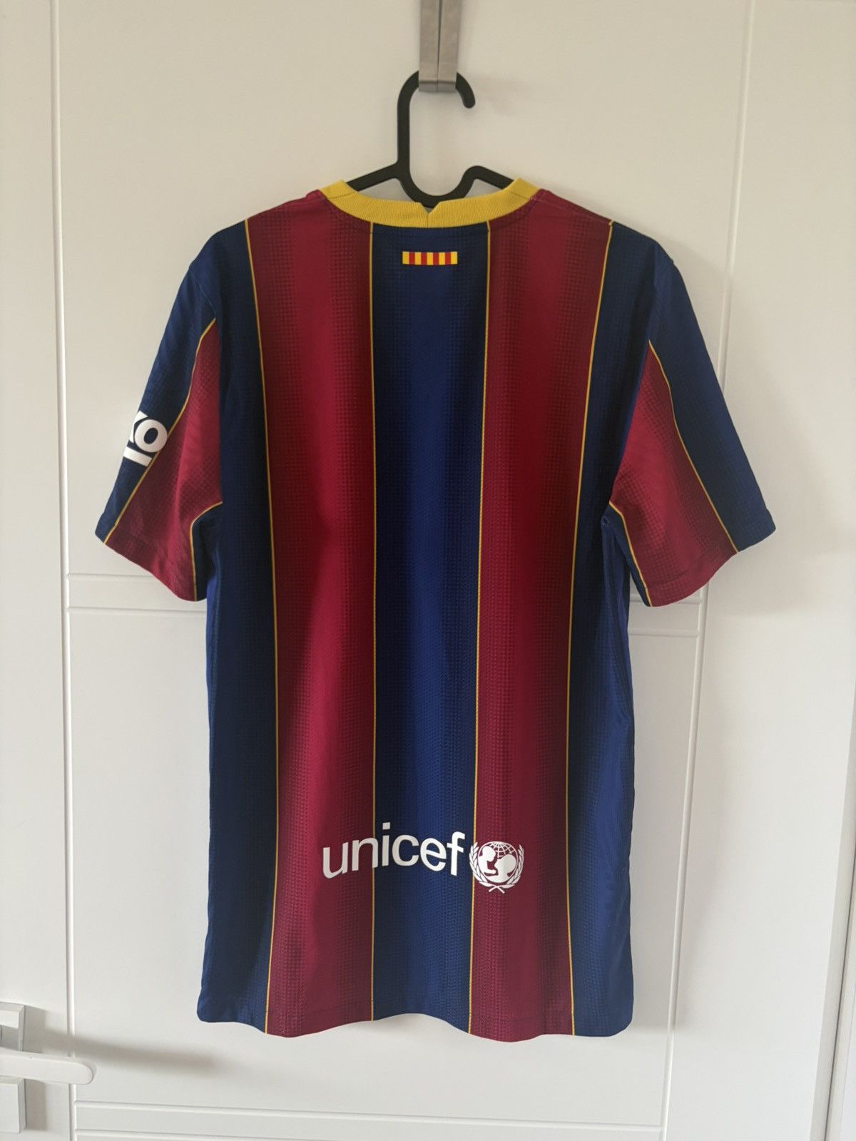 Barcelona nike 2020/2021 domowa Vaporknit meczowa — zdjęcie 3
