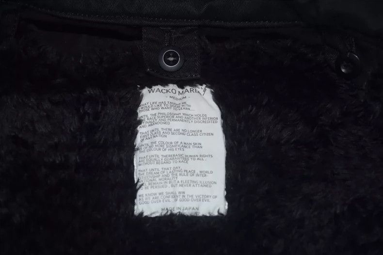 Wacko Maria Wacko Maria Our Lady's four-bag 2-in-1 lamb wool jacket 250 Size US M / EU 48-50 / 2 - 8 Thumbnail