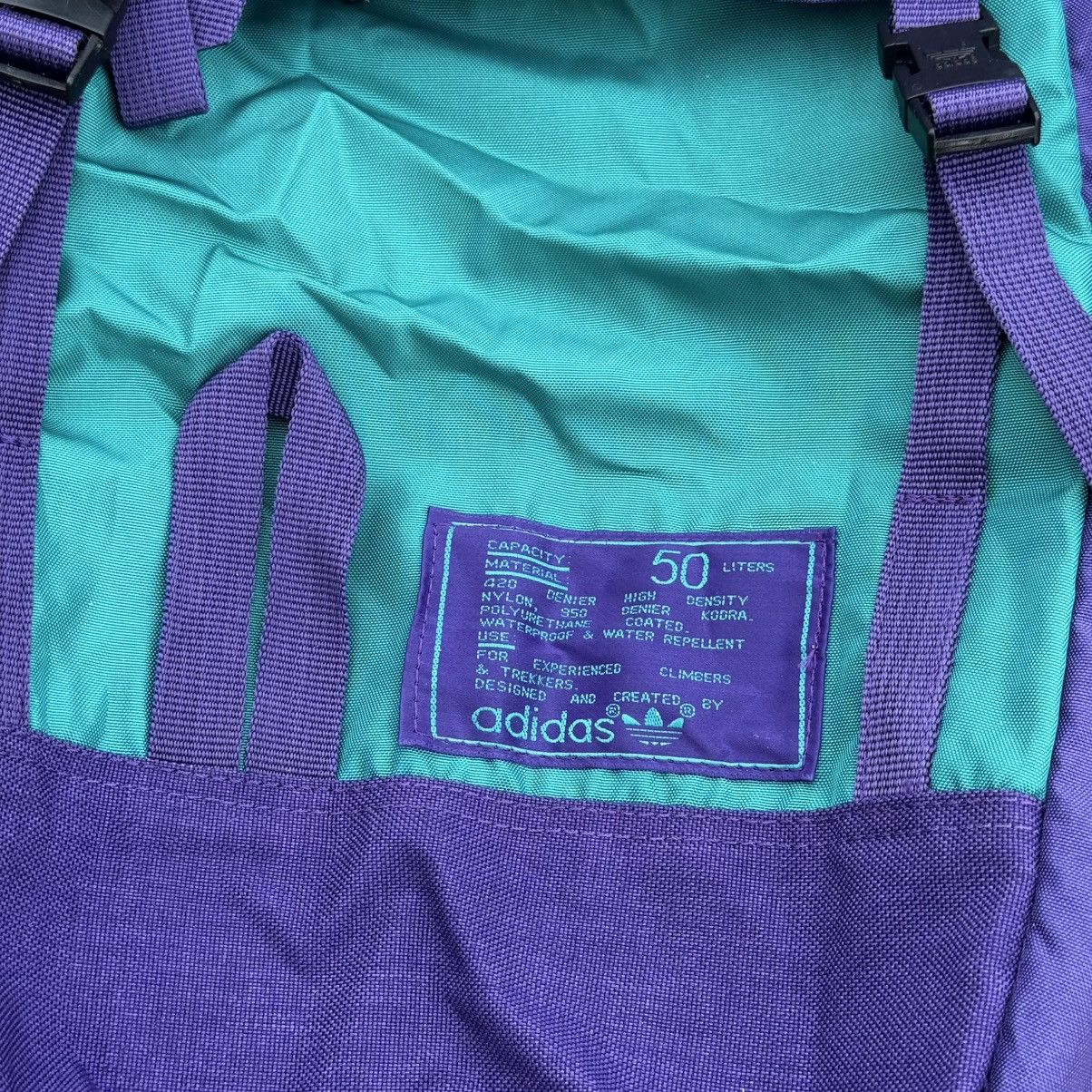 Adidas CRAZY! Adidas Retro 90s Pro 50 Himalaya Backpack Hiking Rare Size ONE SIZE - 2 Thumbnail