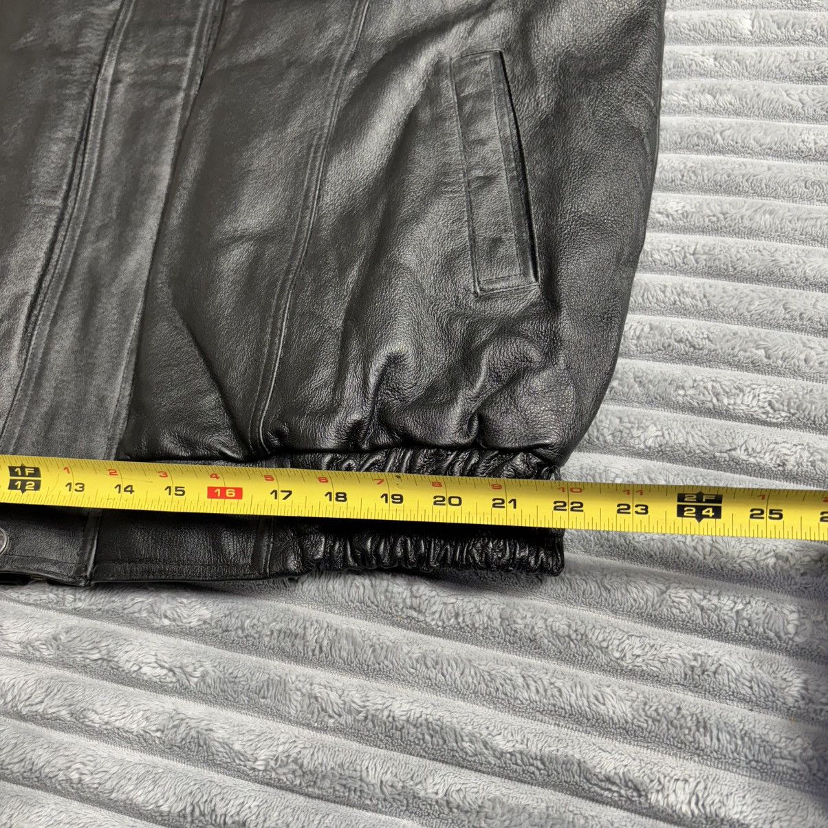 Oscar Piel Oscar Piel Frontliner III Morris Cerullo Leather Jacket Size US XL / EU 56 / 4 - 8 Thumbnail