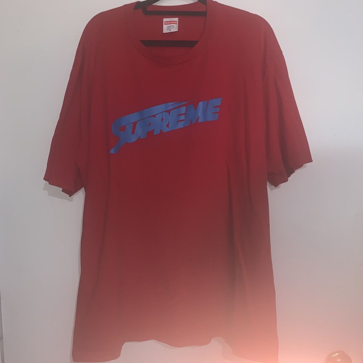 Supreme Supreme Mont Blanc Tee Red XL Size US XL / EU 56 / 4 - 1 Thumbnail