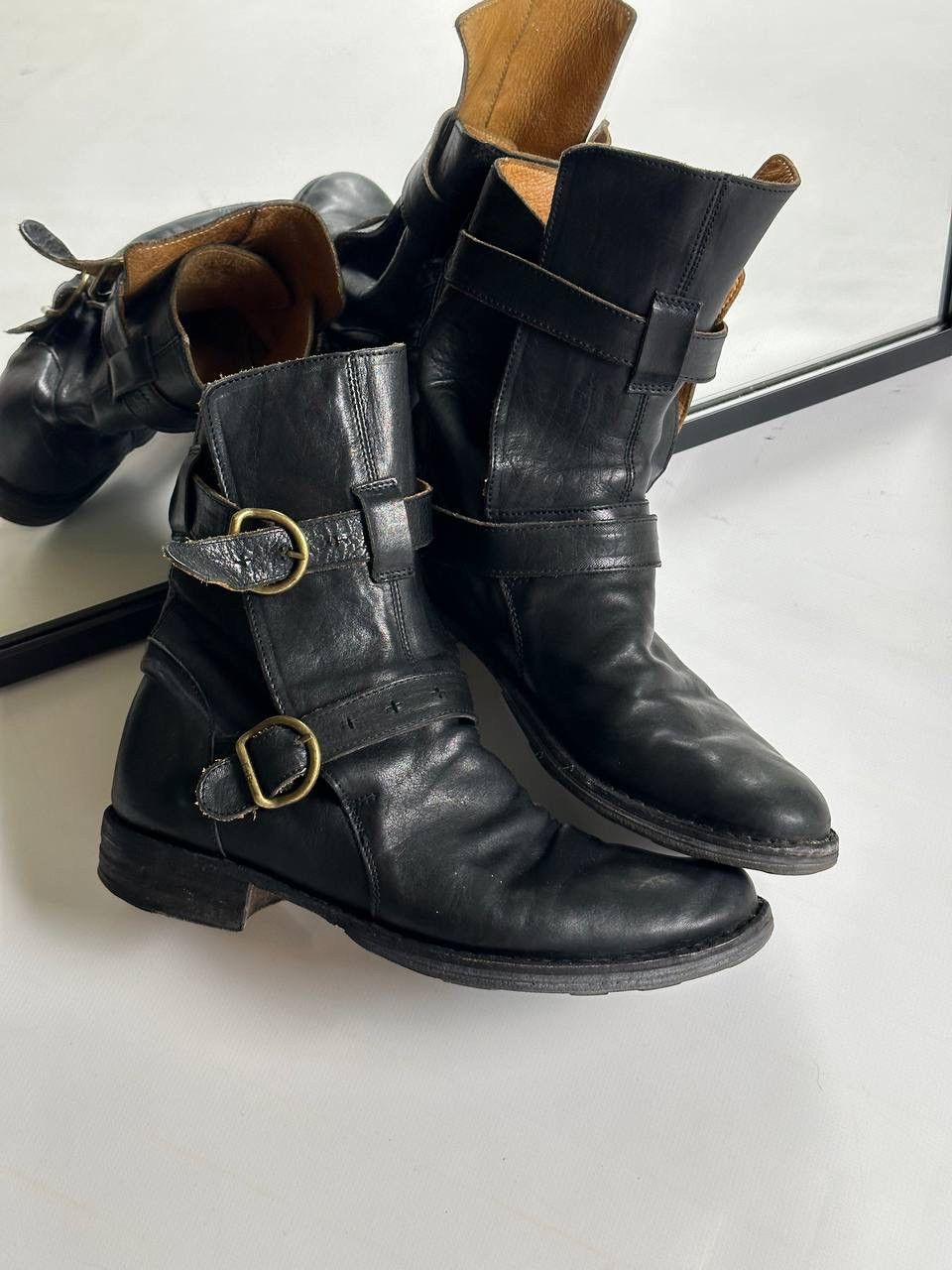 靴 Fiorentini +Baker side zip boots guidi Fiorentini + Baker Fiorentini + Baker Side-Zip Leather Boot (Guidi