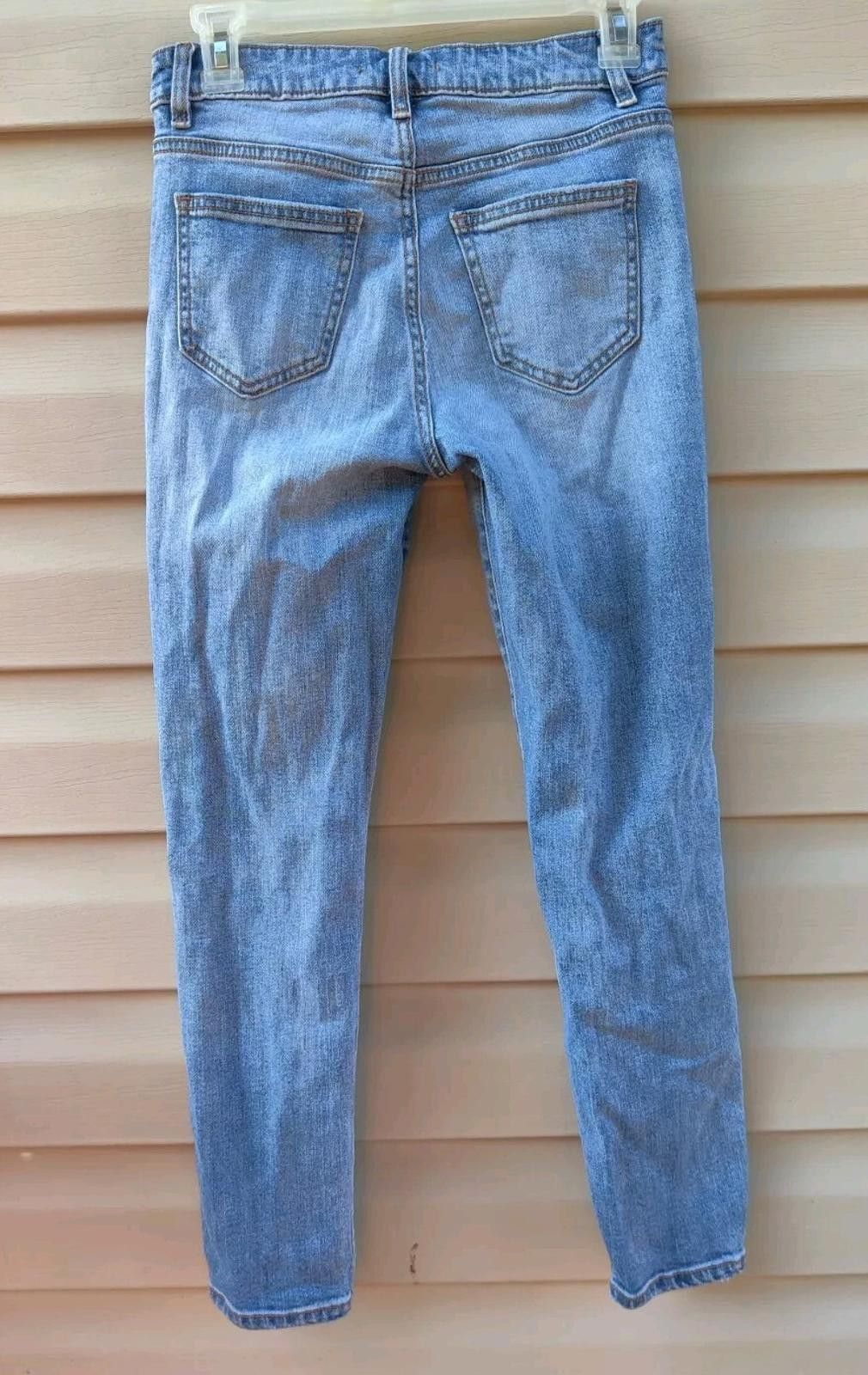 Fashion Nova Fashion Nova Size 1 Skinny Jeans Ripped Destressed Stretch L Size 26" / US 2 / IT 38 - 5 Thumbnail