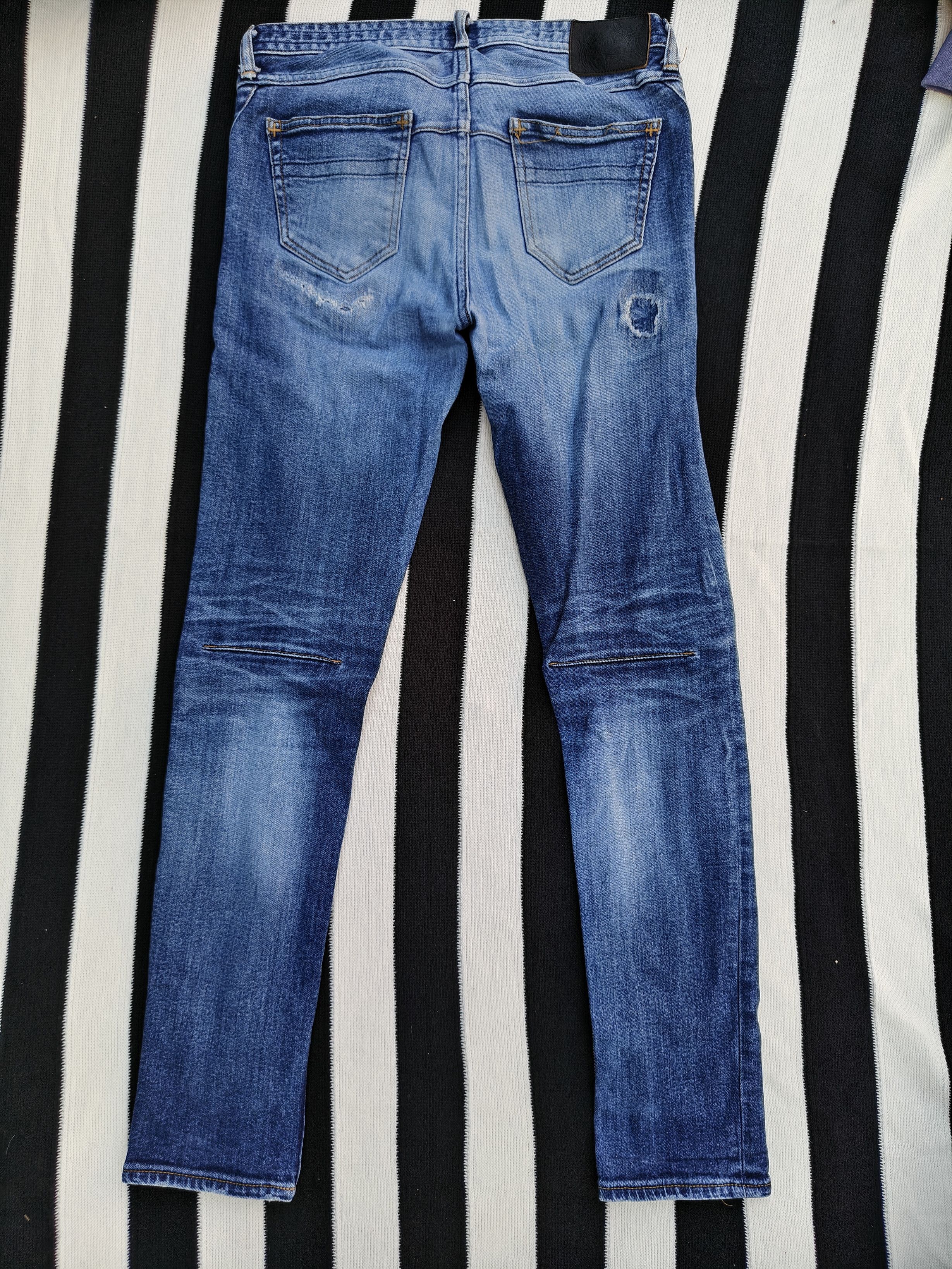 Number (N)ine Number nine Grunge Collection Jeans Skinny Fit Size US 30 / EU 46 - 4 Thumbnail