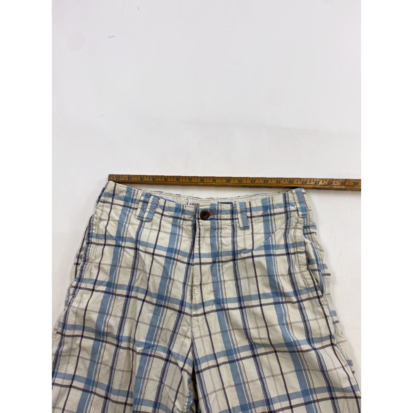 American Eagle Outfitters American Eagle Chino Plaid Short Mens 32 Multicolor Pattern Plaid Outdoor American Eagle Outfitters Mens 32 Chino Shorts Size US 32 / EU 48 - 3 Thumbnail