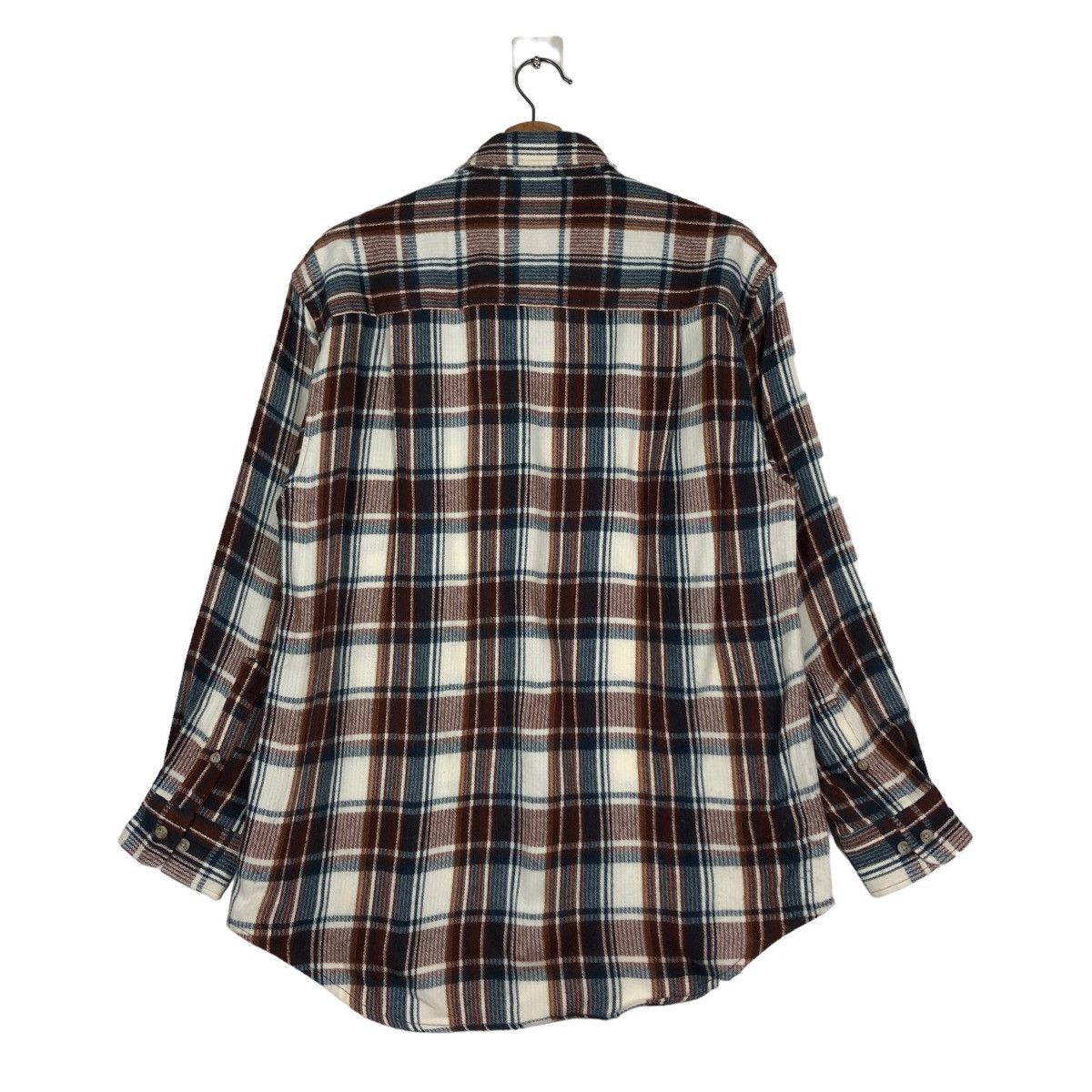 Japanese Brand 🔥Vintage Flannel Shirt Chore Jacket Canterbury Wood Tartan Size US M / EU 48-50 / 2 - 8 Thumbnail