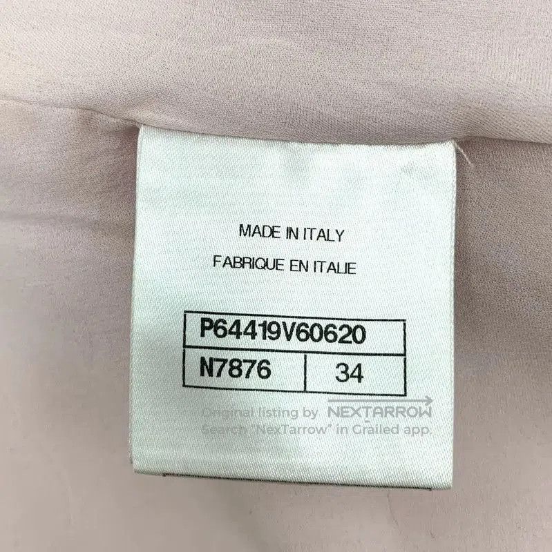 Chanel Chanel Pink Cotton Women's Jacket . Size XXS / US 00 / IT 34 - 5 Thumbnail
