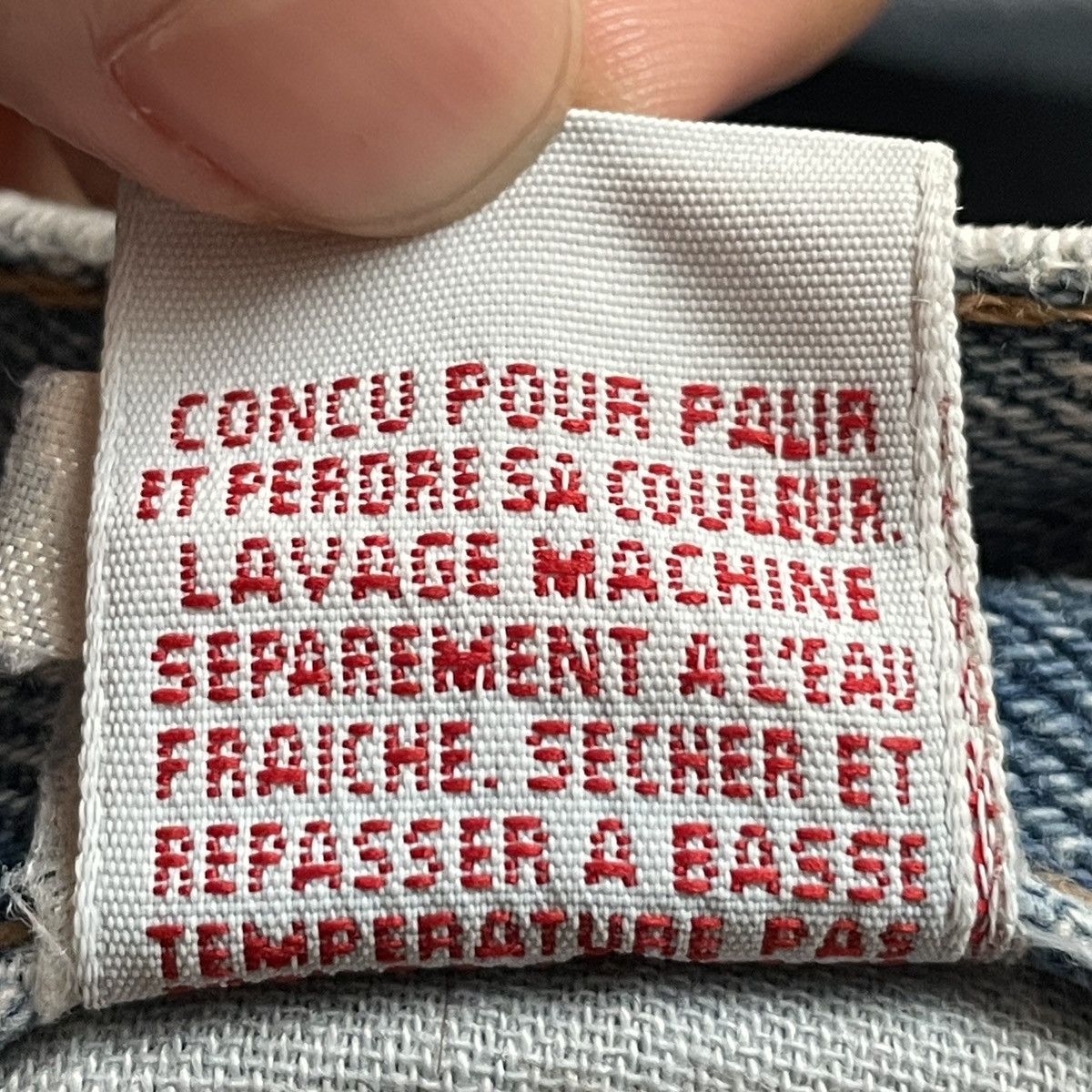 If Six Was Nine × Marithe + Francois Girbaud × Vintage Vintage Brand Marithe Girbaud Francois Baggy Jeans 1990s Size US 30 / EU 46 - 14 Thumbnail