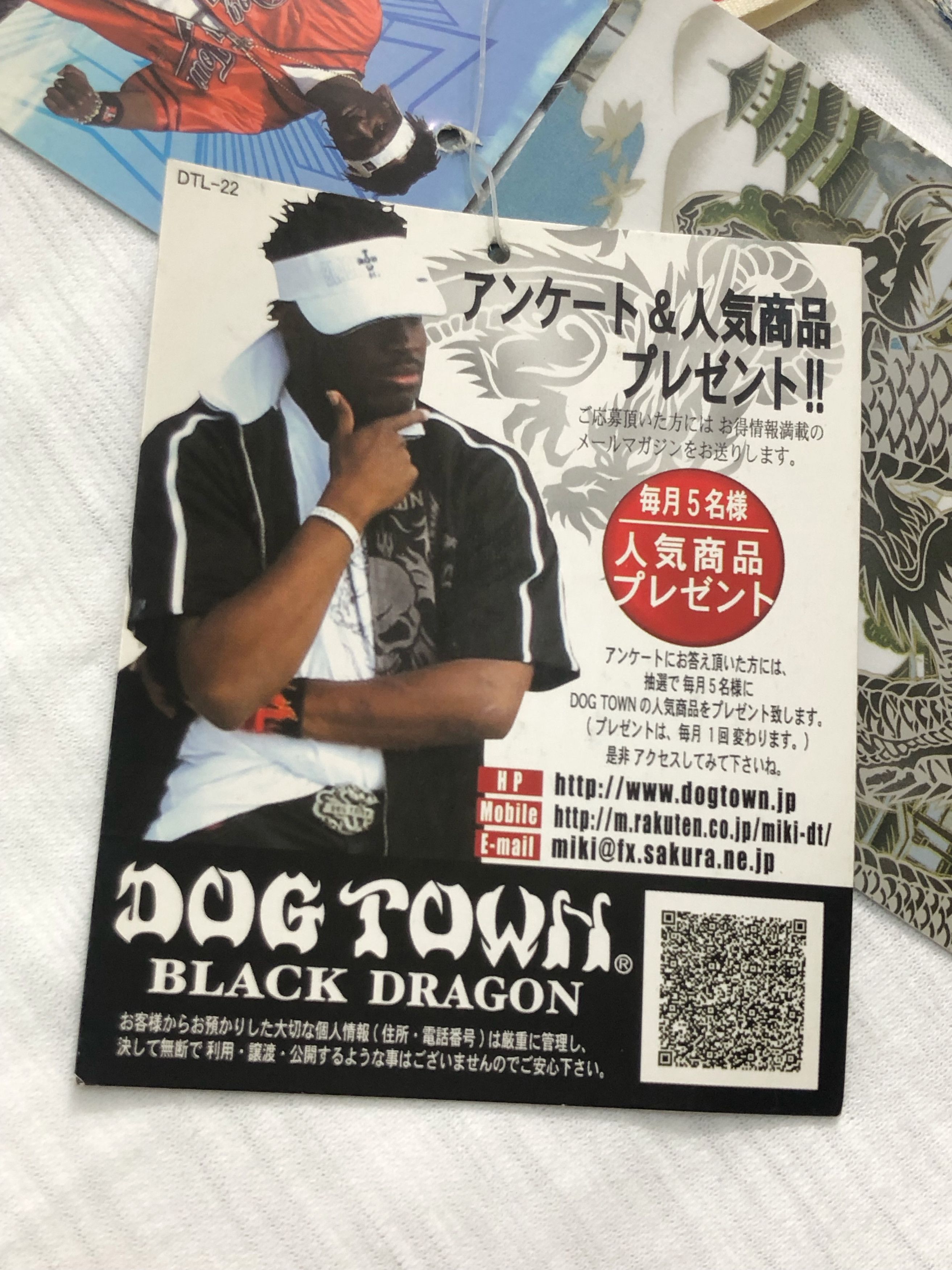 Dogtown NOS WITH TAG DOGTOWN BLACK DRAGON UNUSED Size US XL / EU 56 / 4 - 10 Thumbnail