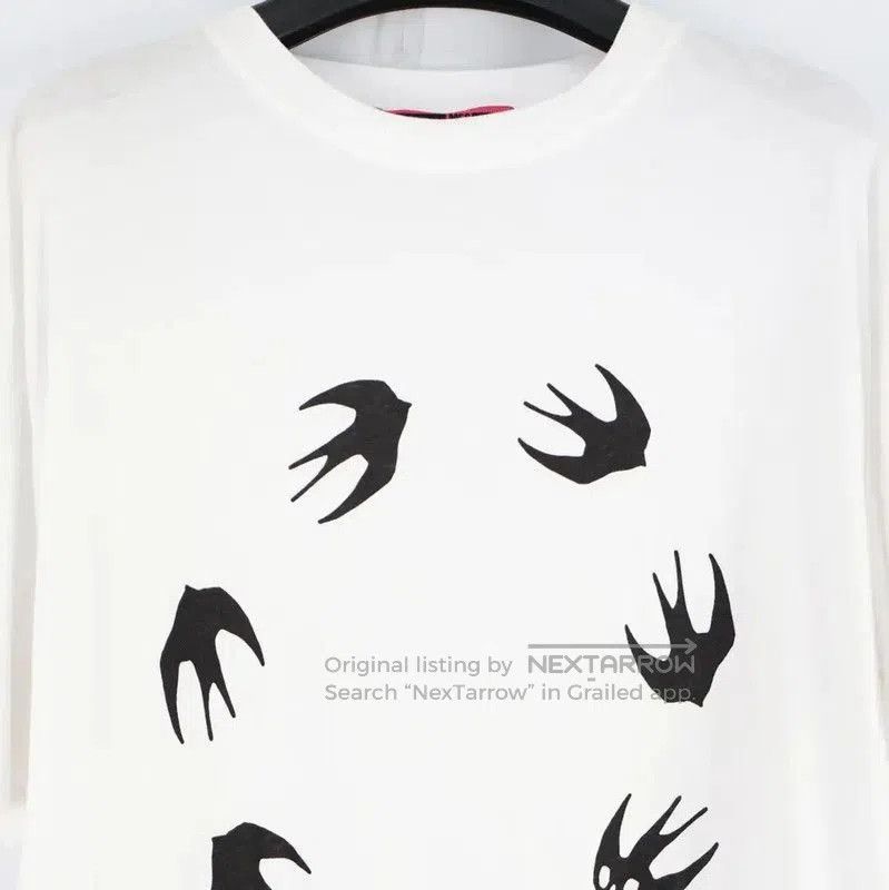 Alexander McQueen Alexander McQueen Men's Summer White T-Shirt . Size US M / EU 48-50 / 2 - 3 Thumbnail