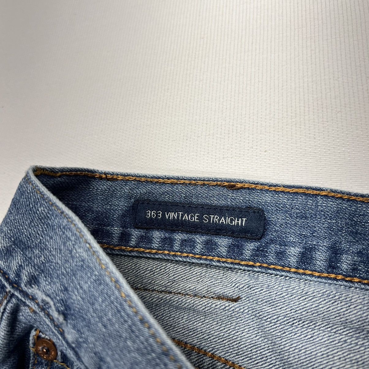 Lucky Brand Lucky Brand Jeans Blue 363 Vintage Straight Denim Stretch Size US 36 / EU 52 - 11 Thumbnail