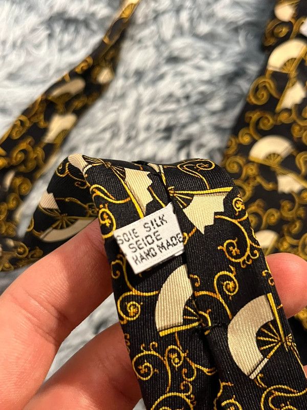 Christian Dior Monsieur × Vintage Christian Dior vintage silk tie Made In France Size ONE SIZE - 7 Thumbnail