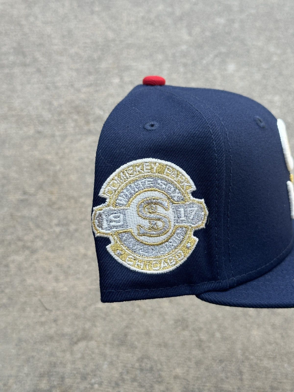 MLB × New Era Chicago White Sox Fitted Hat 7 1/4 95 North Size ONE SIZE - 2 Thumbnail