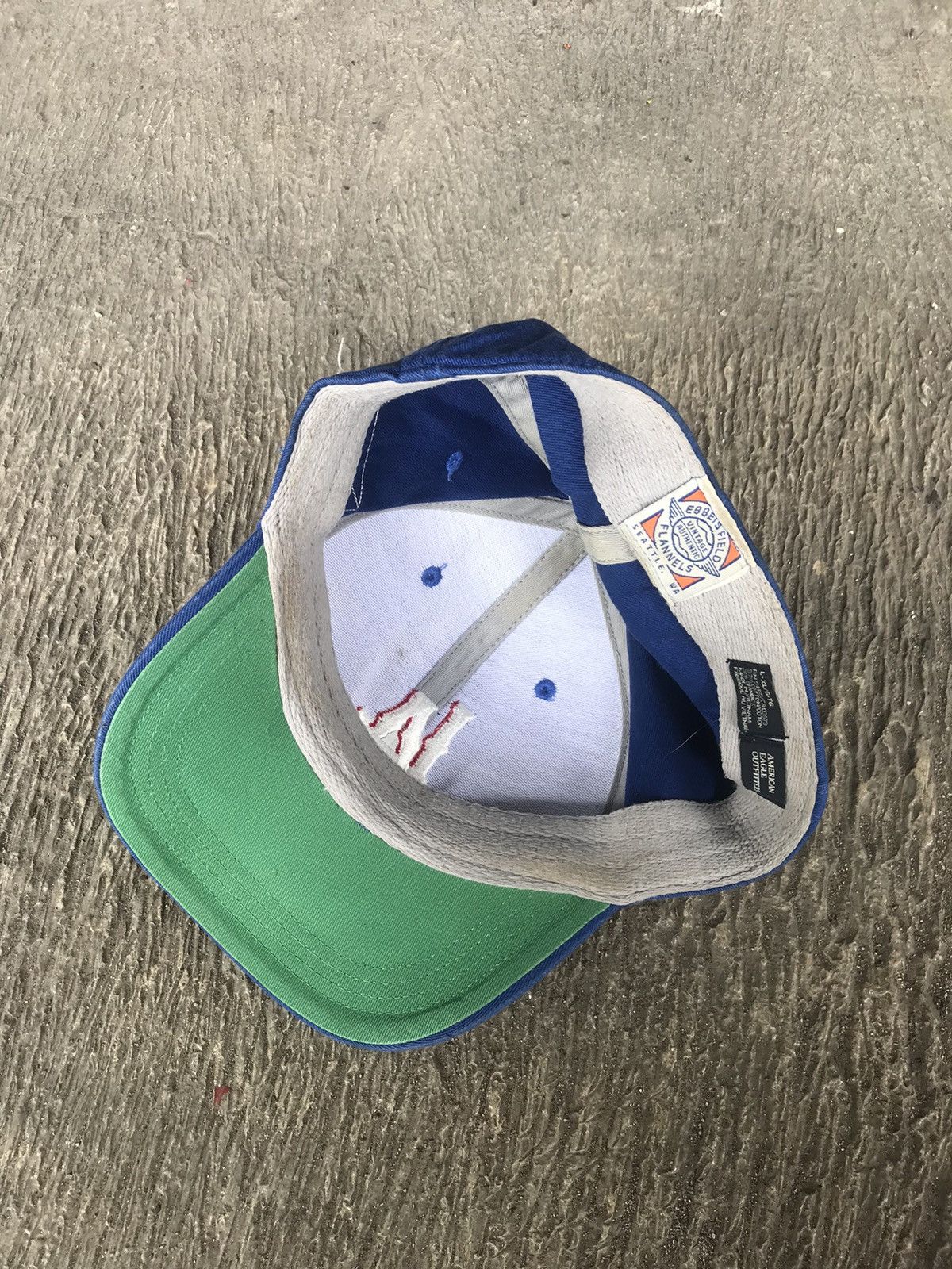 Ebbets Field Flannels Ebbets Field Flannels X American Eagle LA Dodgers Fitted Hat Size ONE SIZE - 5 Thumbnail