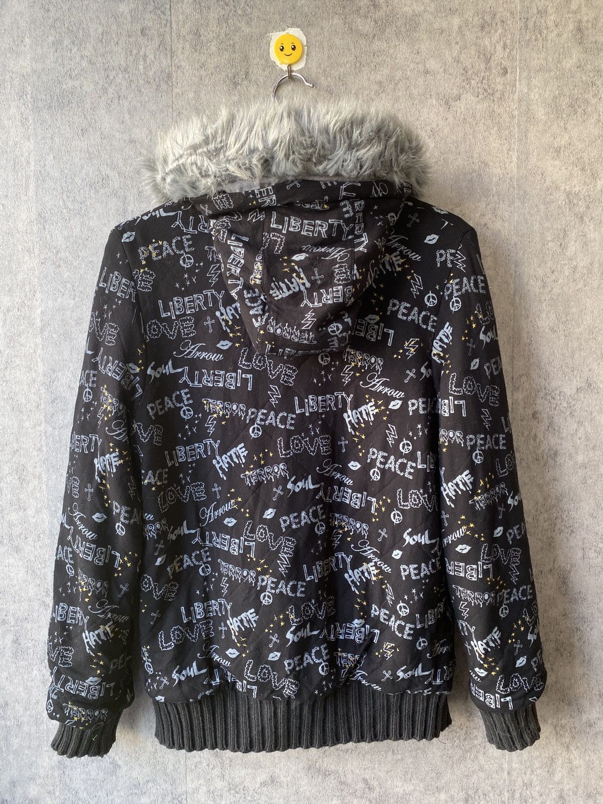 Arrow Arrow ARW Japan Fullprint Design Fur Hoodie Size US M / EU 48-50 / 2 - 4 Thumbnail