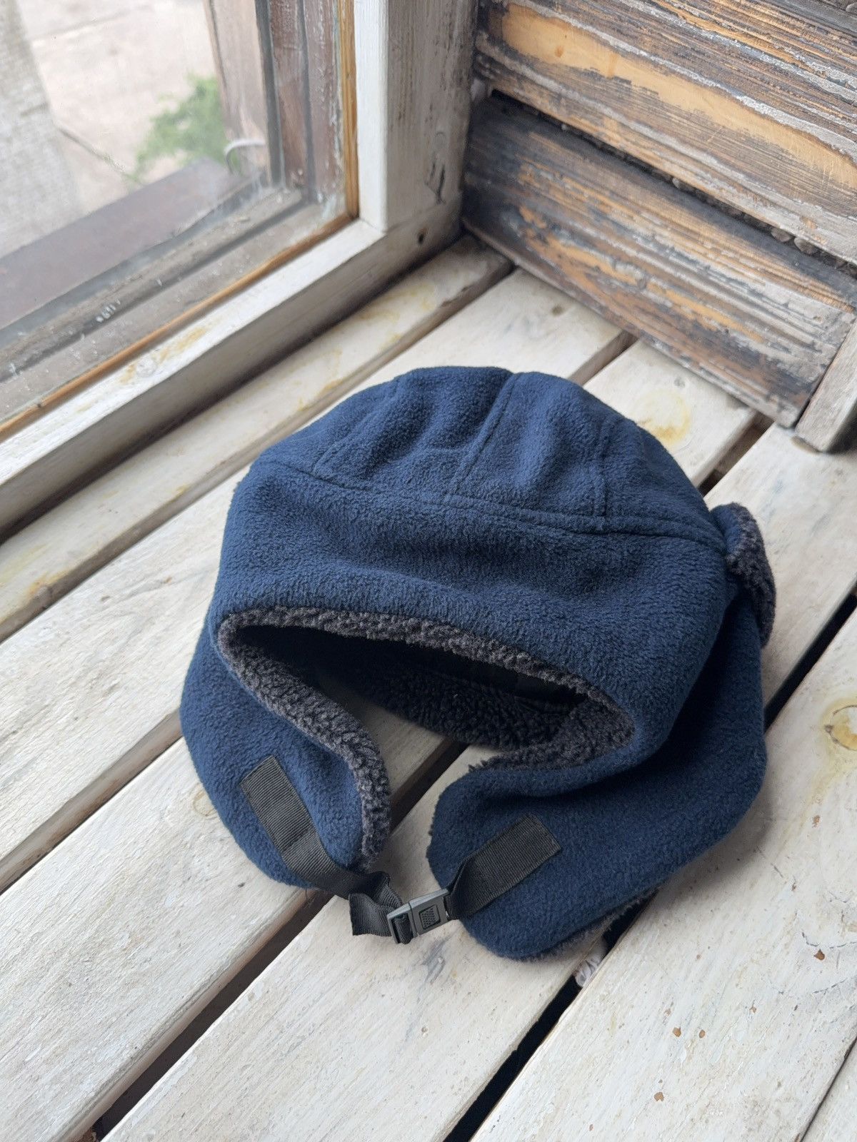 Japanese Brand × Vintage Y2K Vintage Fuzzy Hat Mohair knit Ushanka Fleece Y2K Size ONE SIZE - 6 Thumbnail