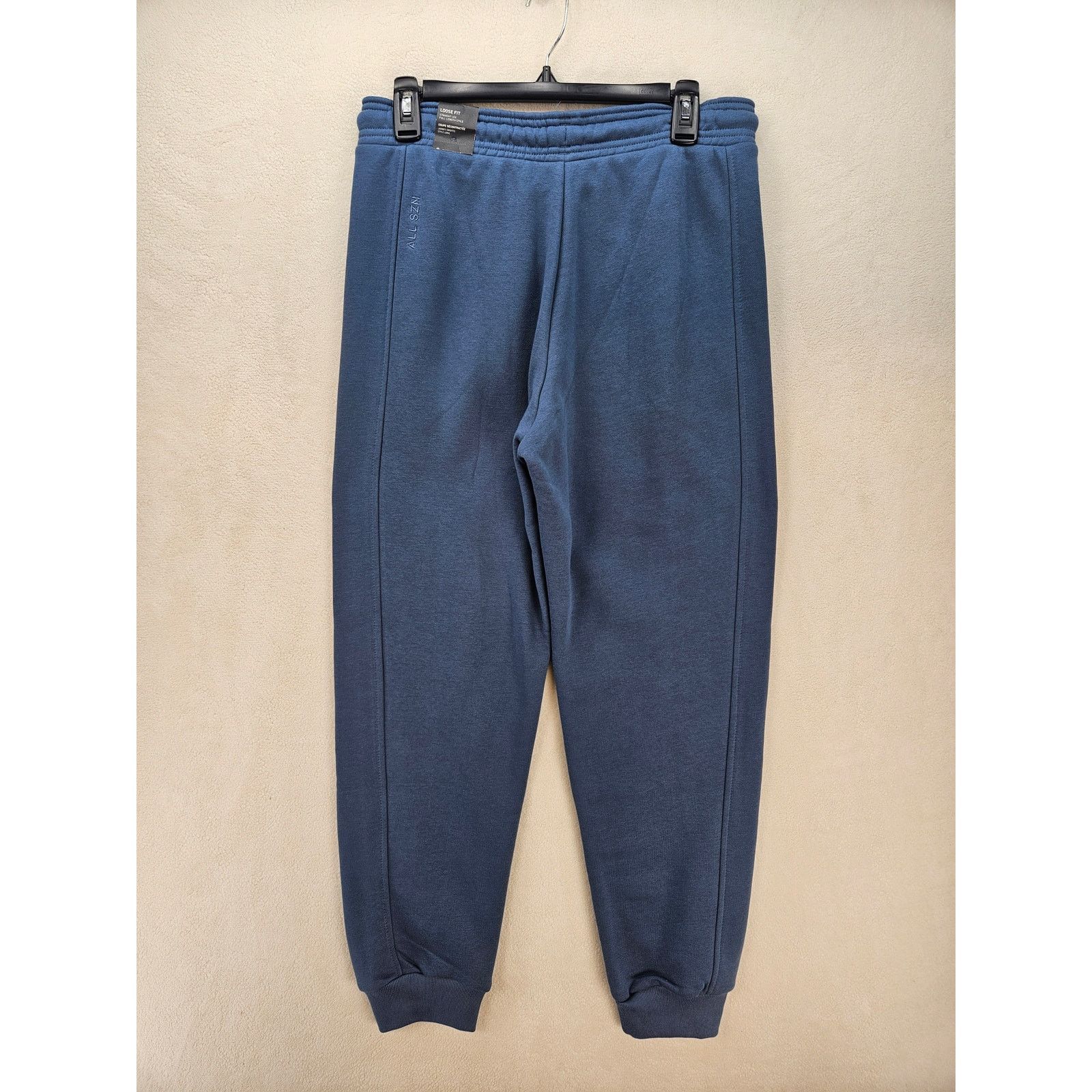 Adidas ADIDAS WOMEN'S XS SZN OVERSIZED WIDE THIGH JOGGER BLUE FLE Size 24" / US 00 / IT 34 - 7 Thumbnail