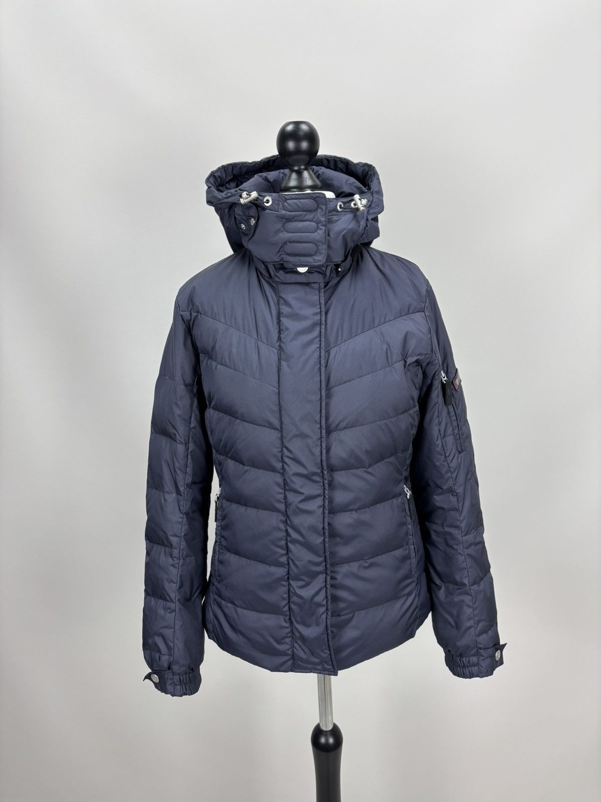 Bogner Womens puffer jacket Bogner Fire Ice Size S Color Blue Size S / US 4 / IT 40 - 1 Thumbnail