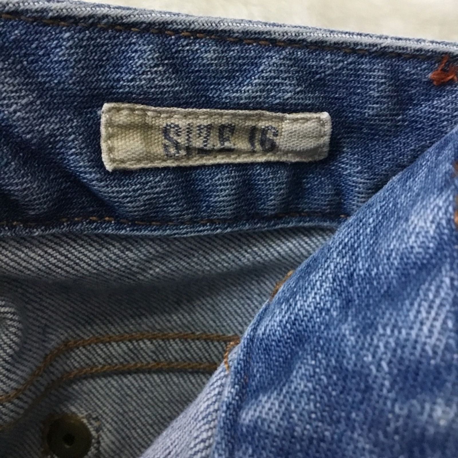 Ralph Lauren Ralph Lauren Light Blue Girl Bootcut Jeans Size 38" / US 16 / IT 52 - 12 Thumbnail