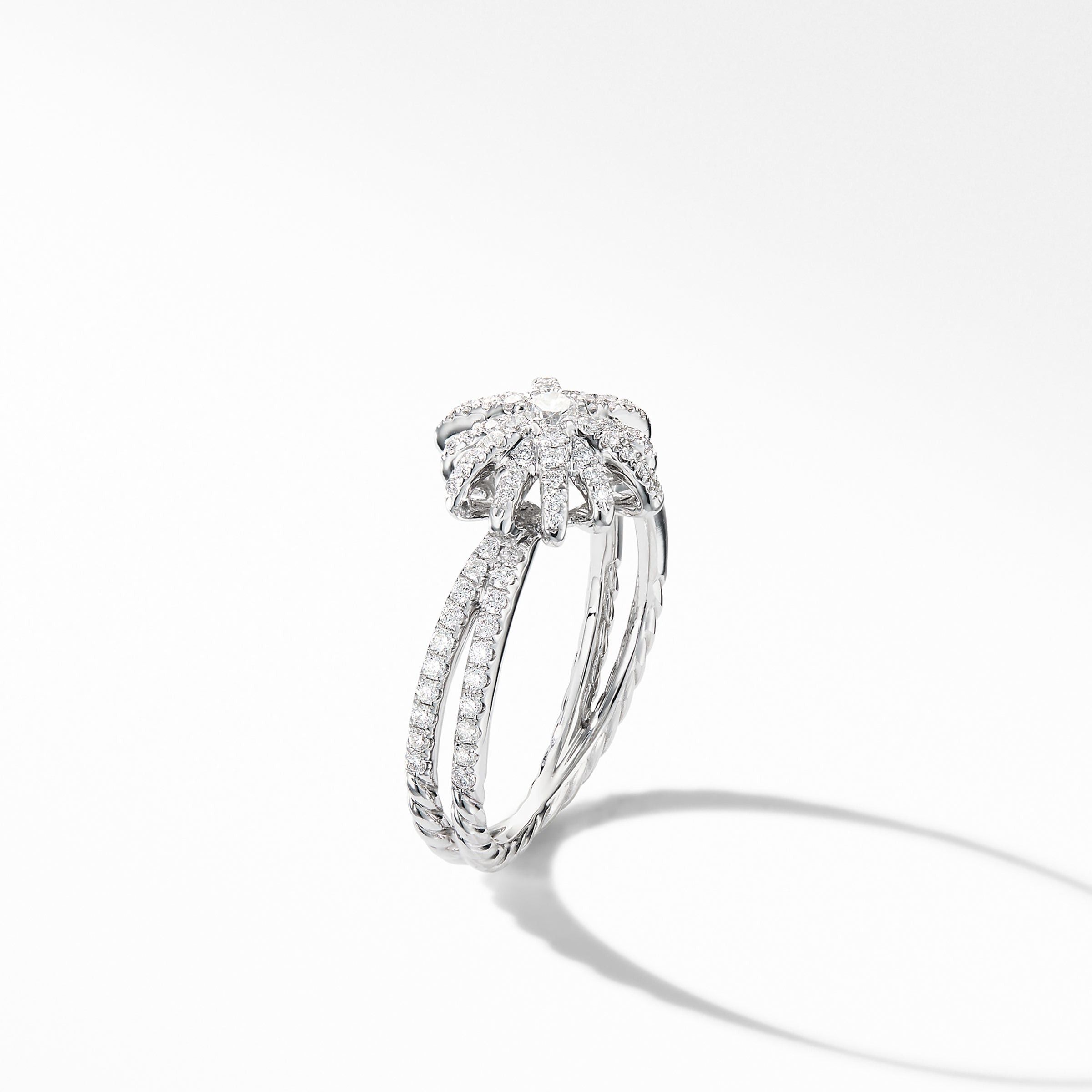 David Yurman o1s1wg111025 R14839D /Size 6 / Starburst Ring in Silver Size ONE SIZE - 3 Thumbnail
